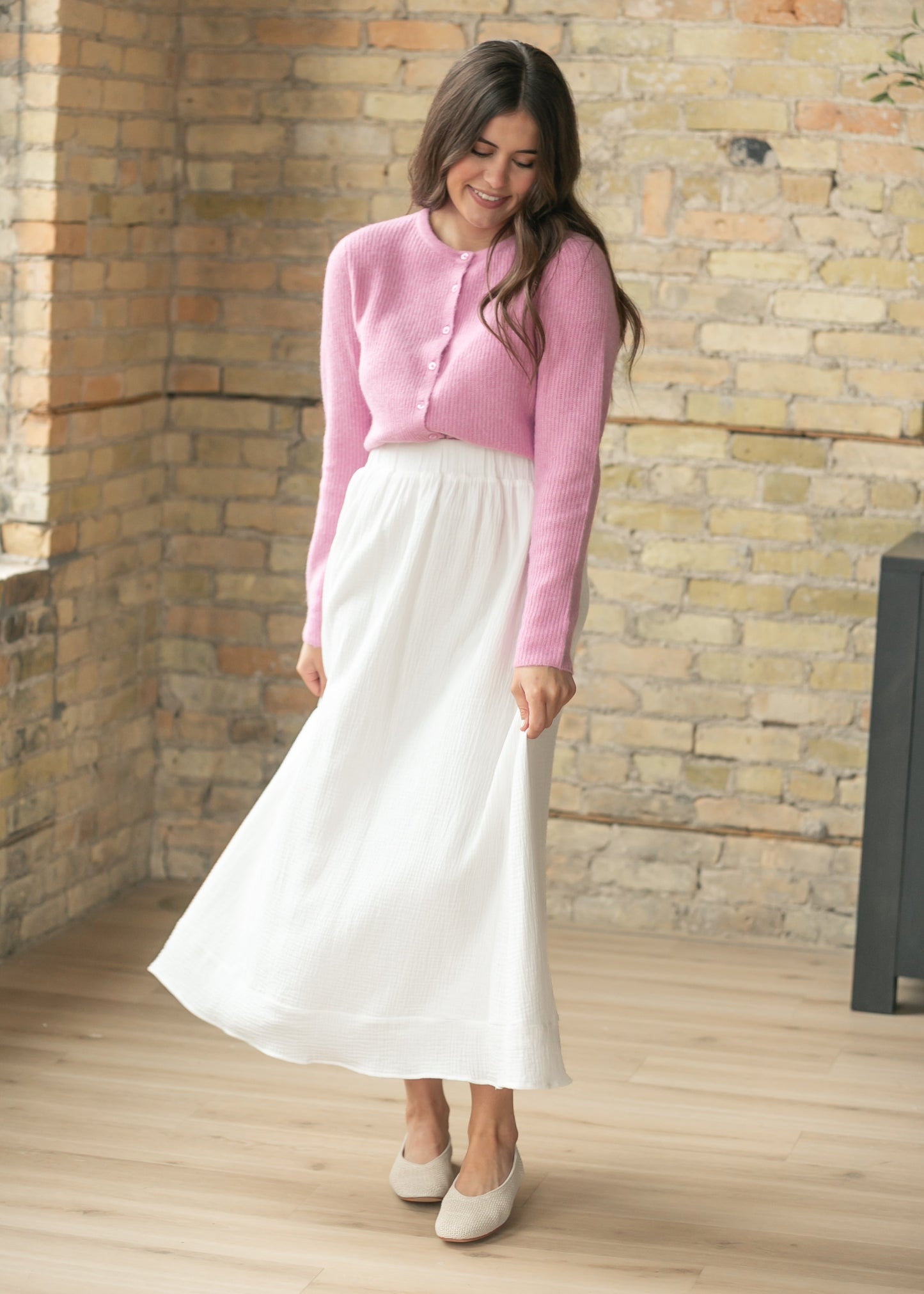 Kalani Cotton Gauze Maxi Skirt
