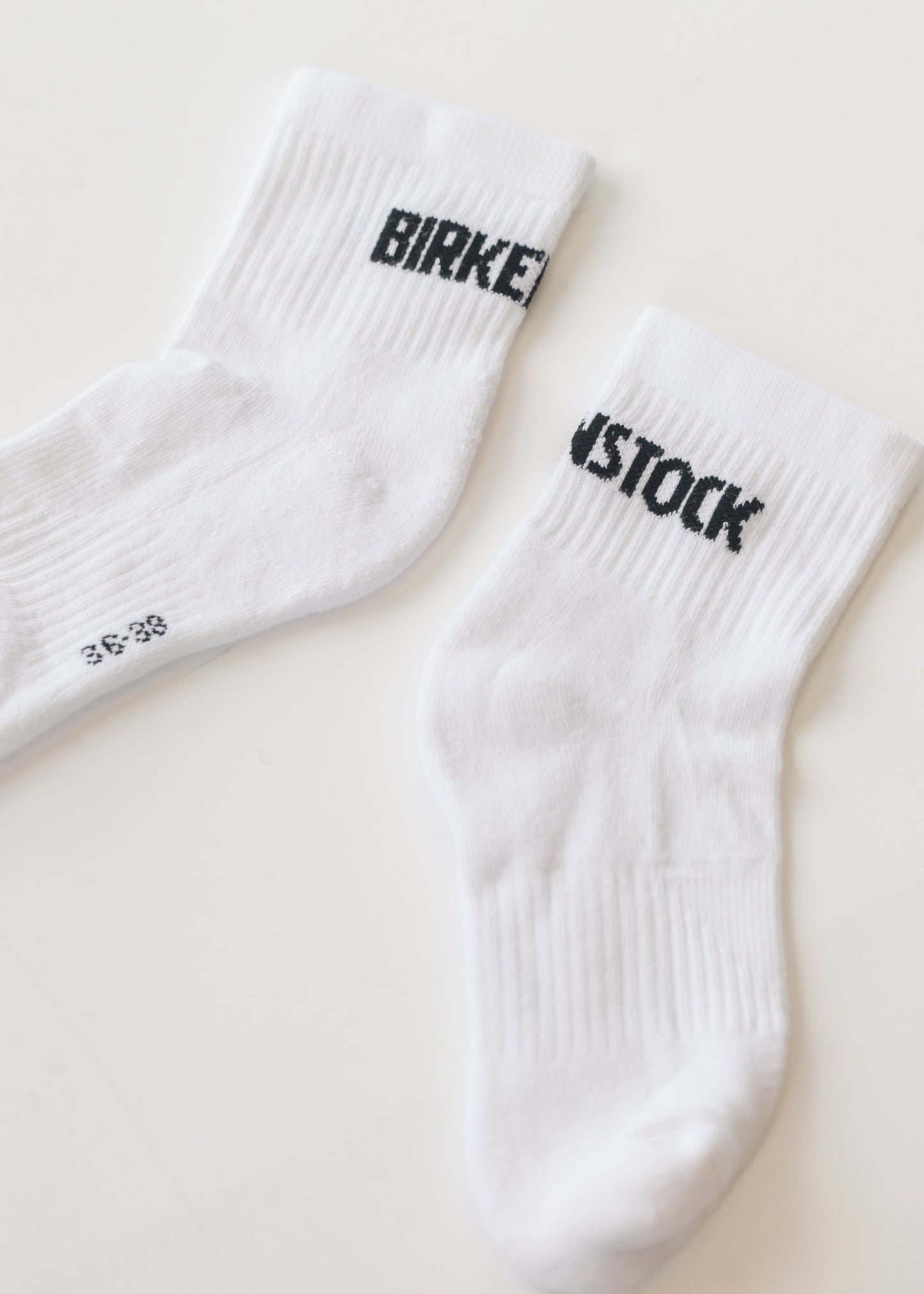 Birkenstock® White Crew Ankle Socks - 2 pack