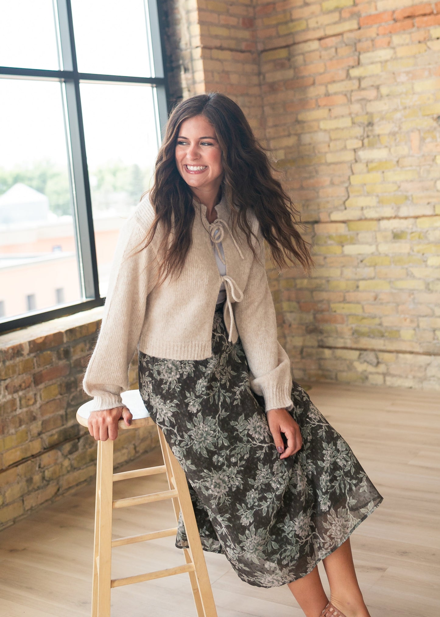 Bow Front Sweater - FINAL SALE