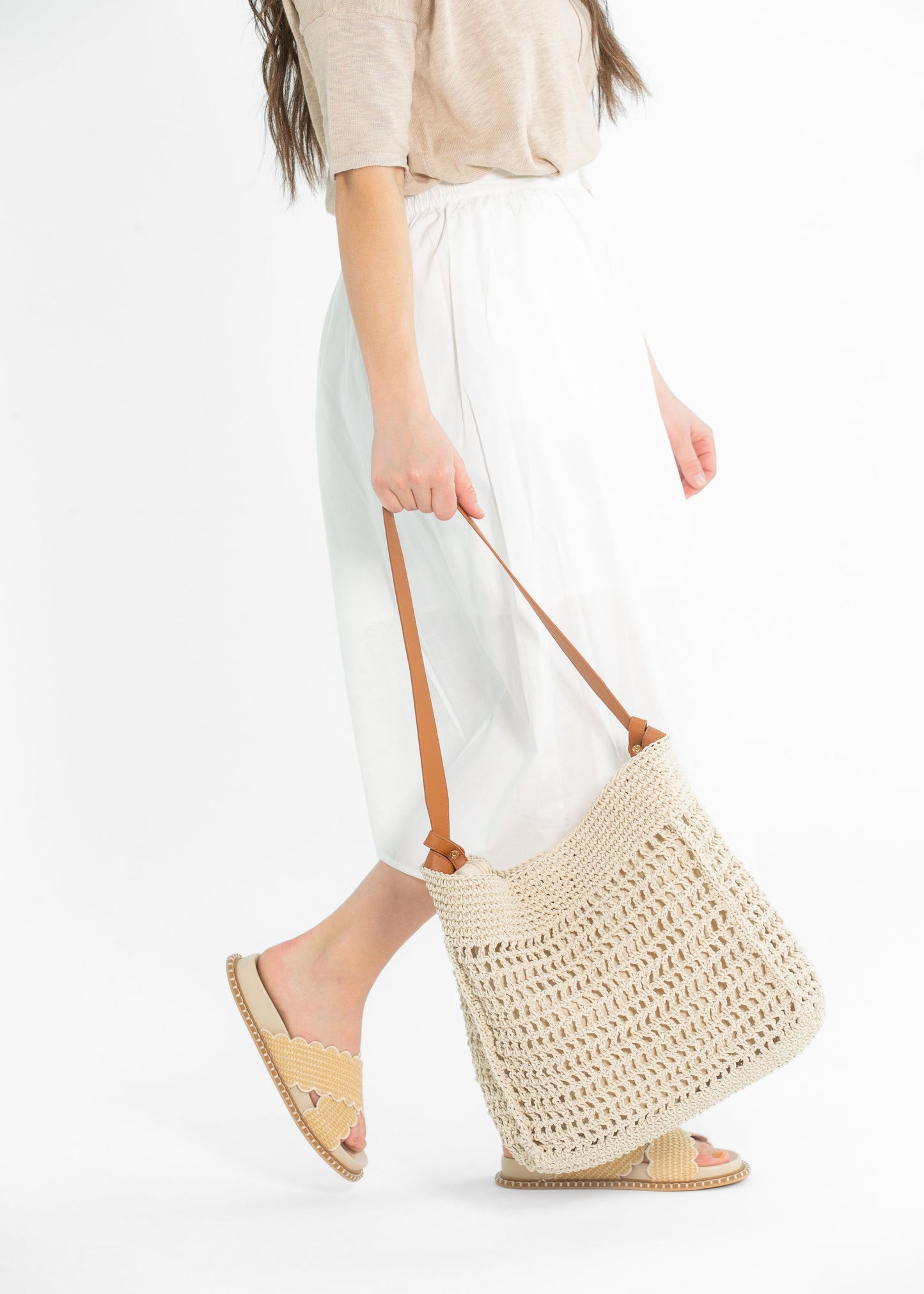 Bree Woven Shoulder Bag