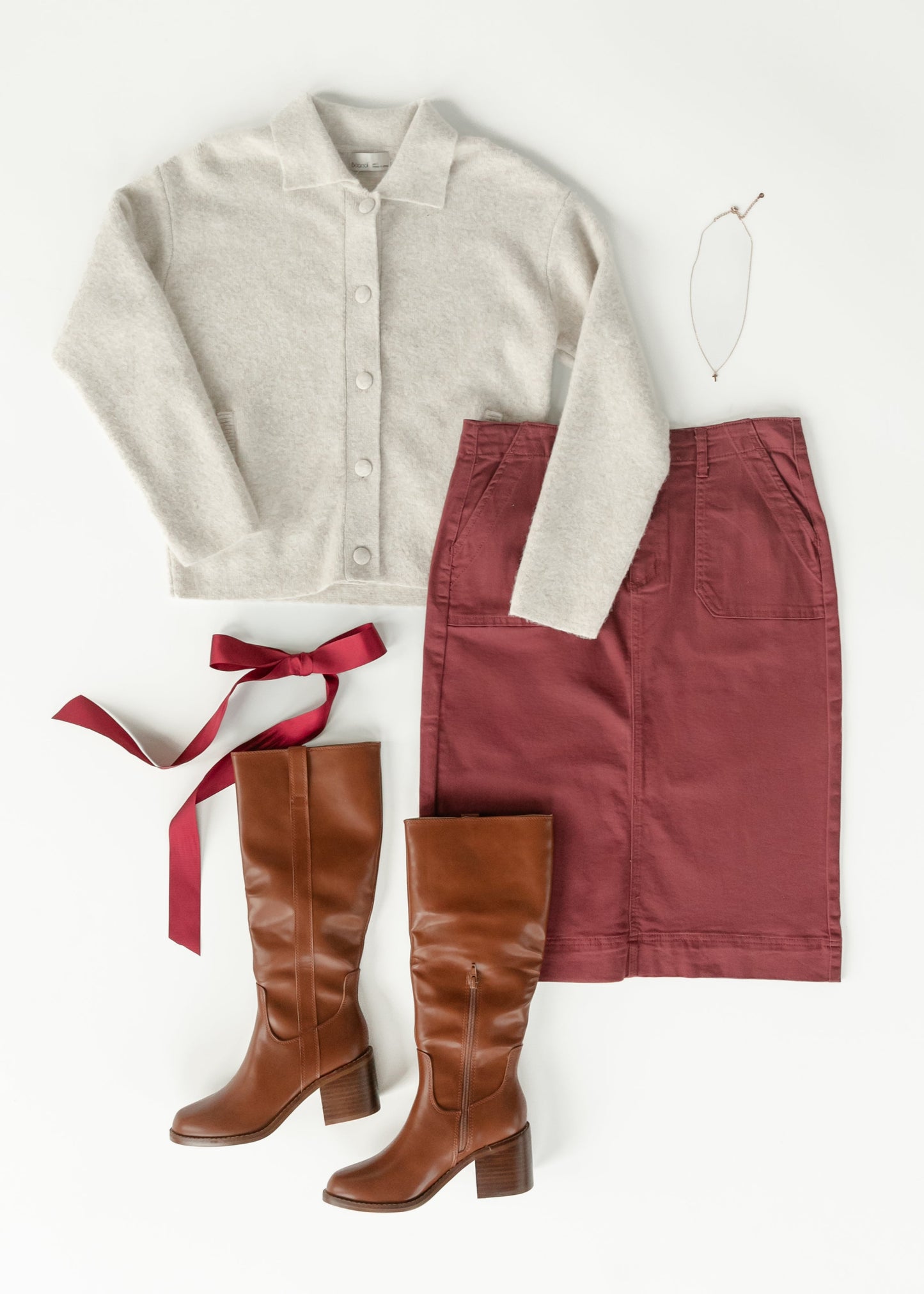 Collared Button Up Cardigan - FINAL SALE