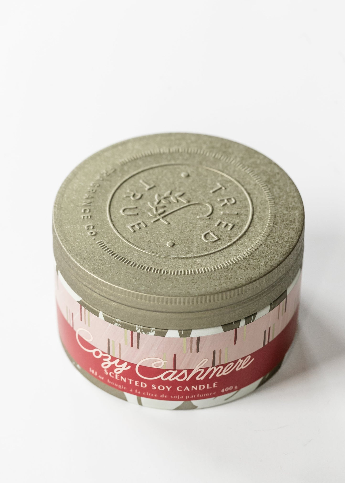 Cozy Cashmere Large Tin Candle - FINAL SALE