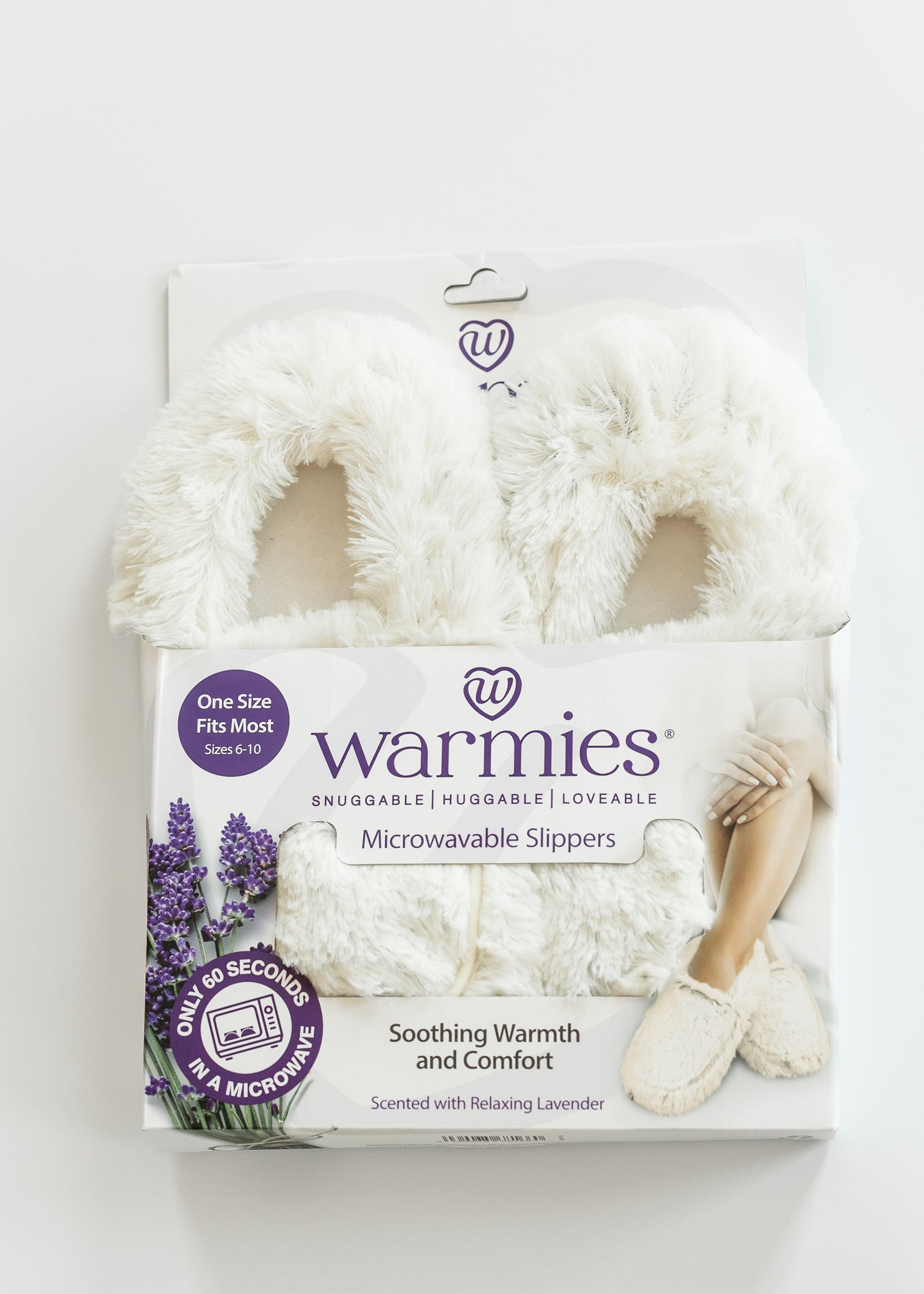 Warmies® Cream Slippers