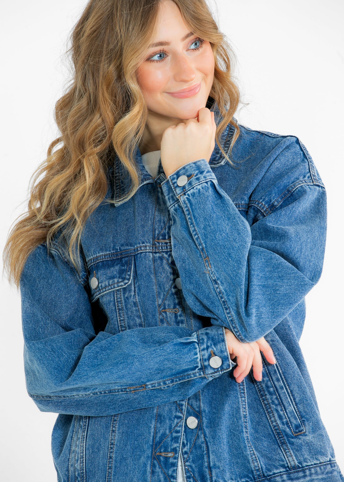 Dark Wash Denim Jacket - FINAL SALE