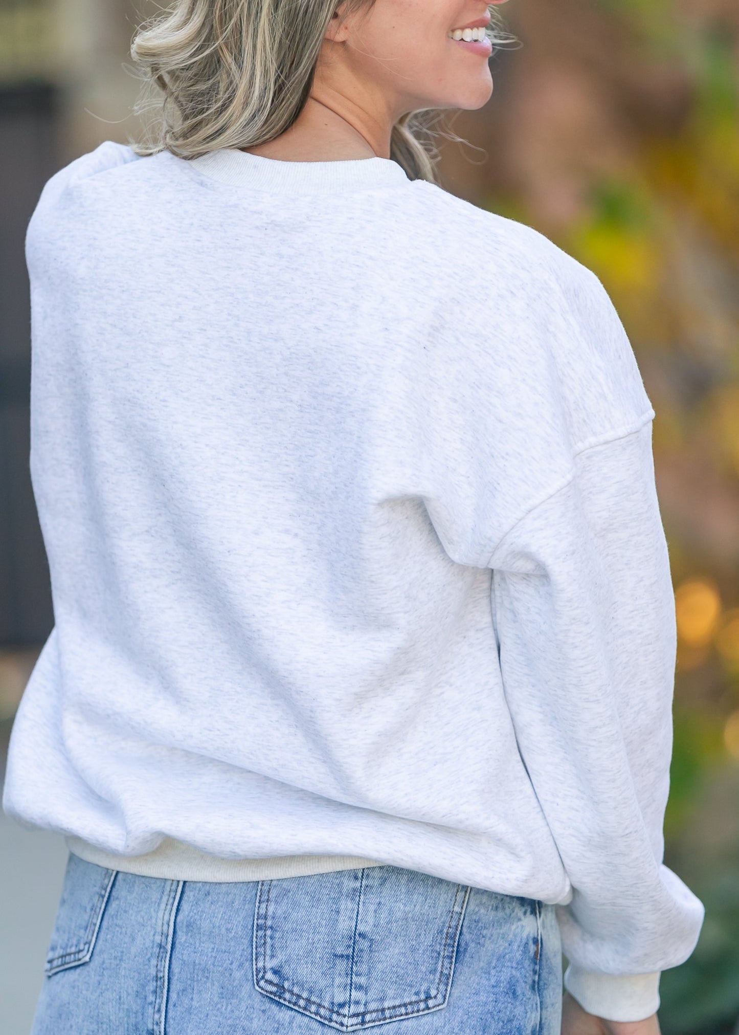 Embroidered Winter Graphic Sweatshirt - FINAL SALE