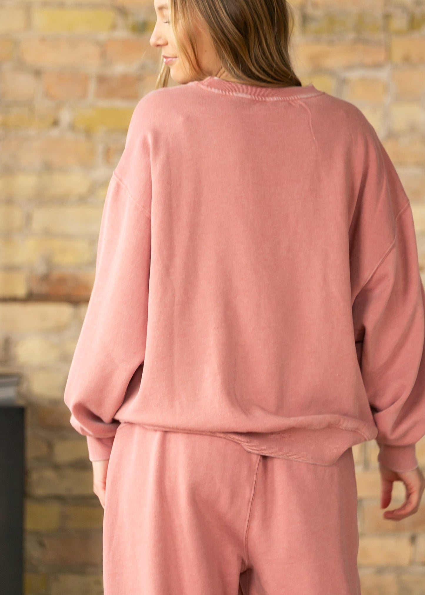 Free People® Rose Slow it Down Pullover