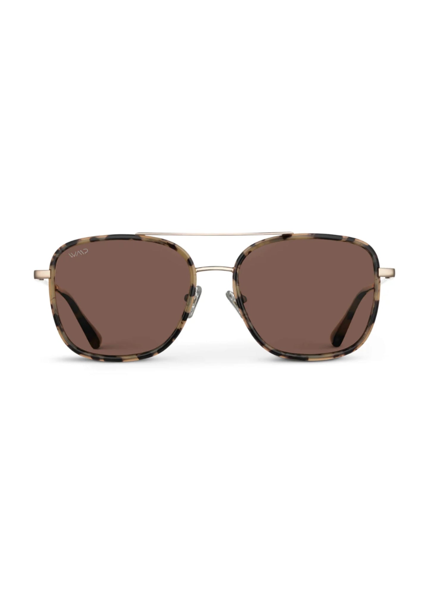 Gia Square Aviator Polarized Sunglasses