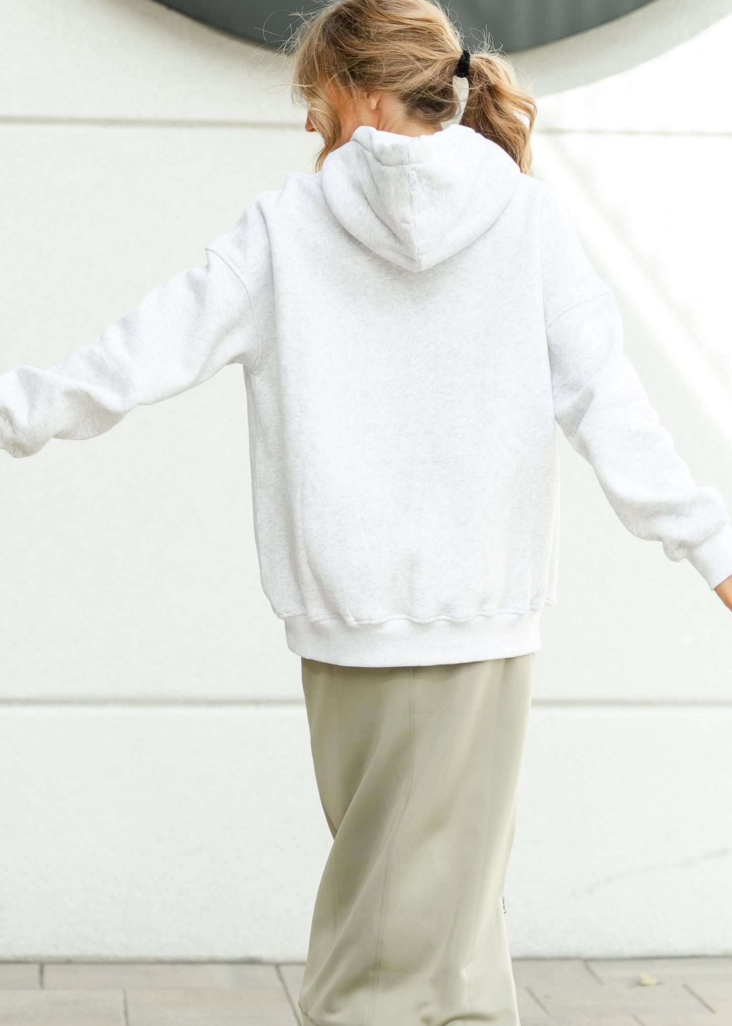 God Is Good Quilted Embroidered Hoodie