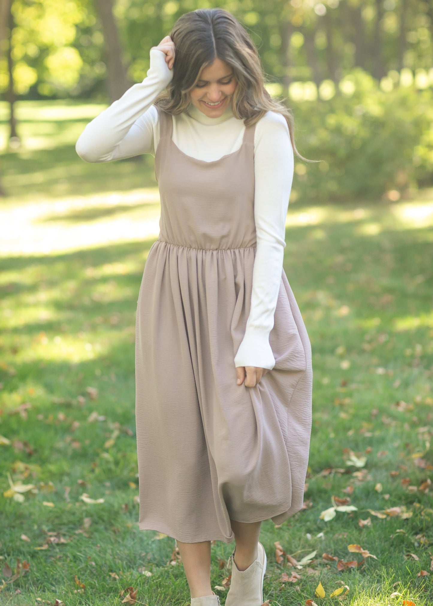 Laken Smocked Back Midi Dress - FINAL SALE