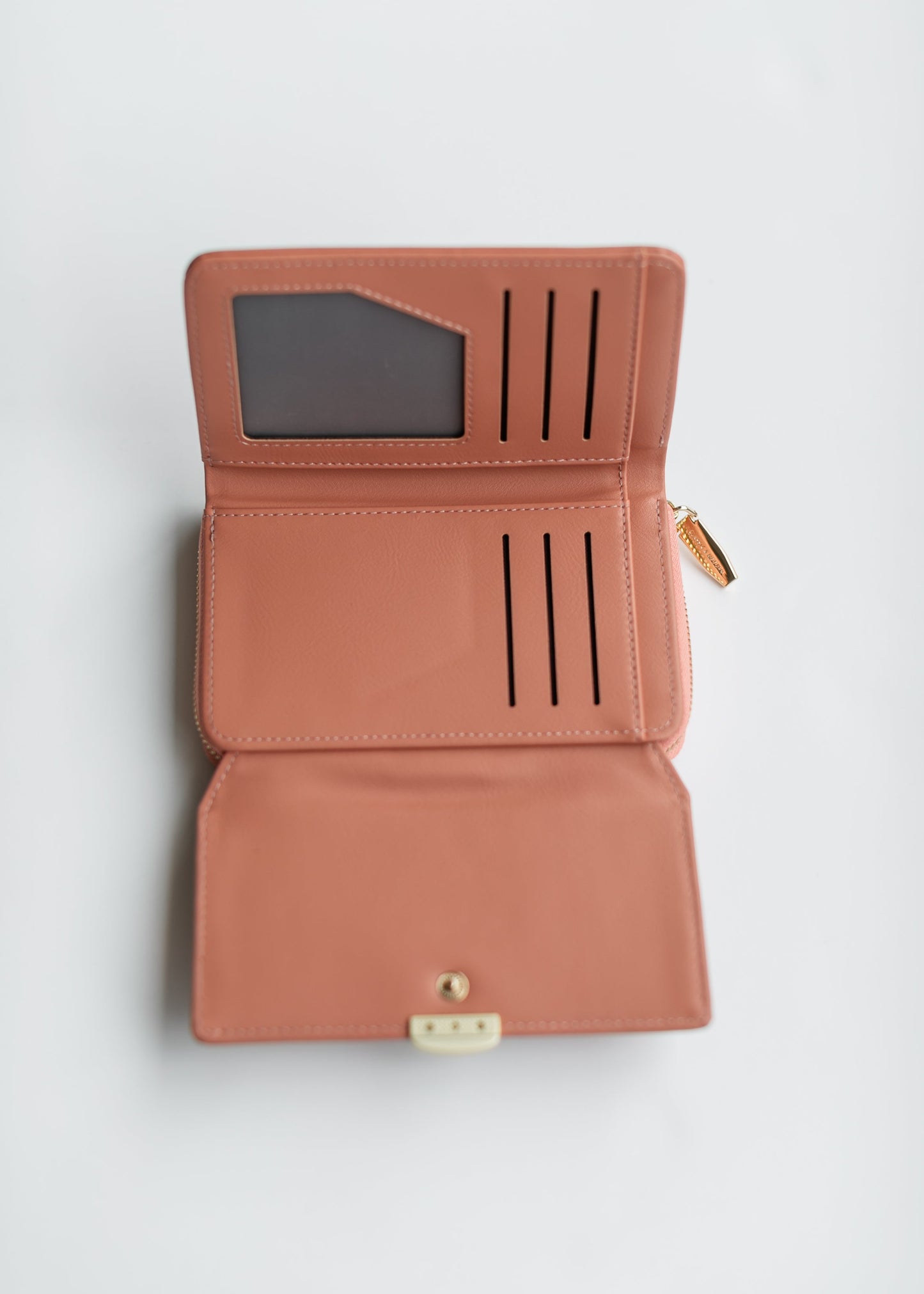 Large Multifunctional Zippered Wallet - FINAL SALE