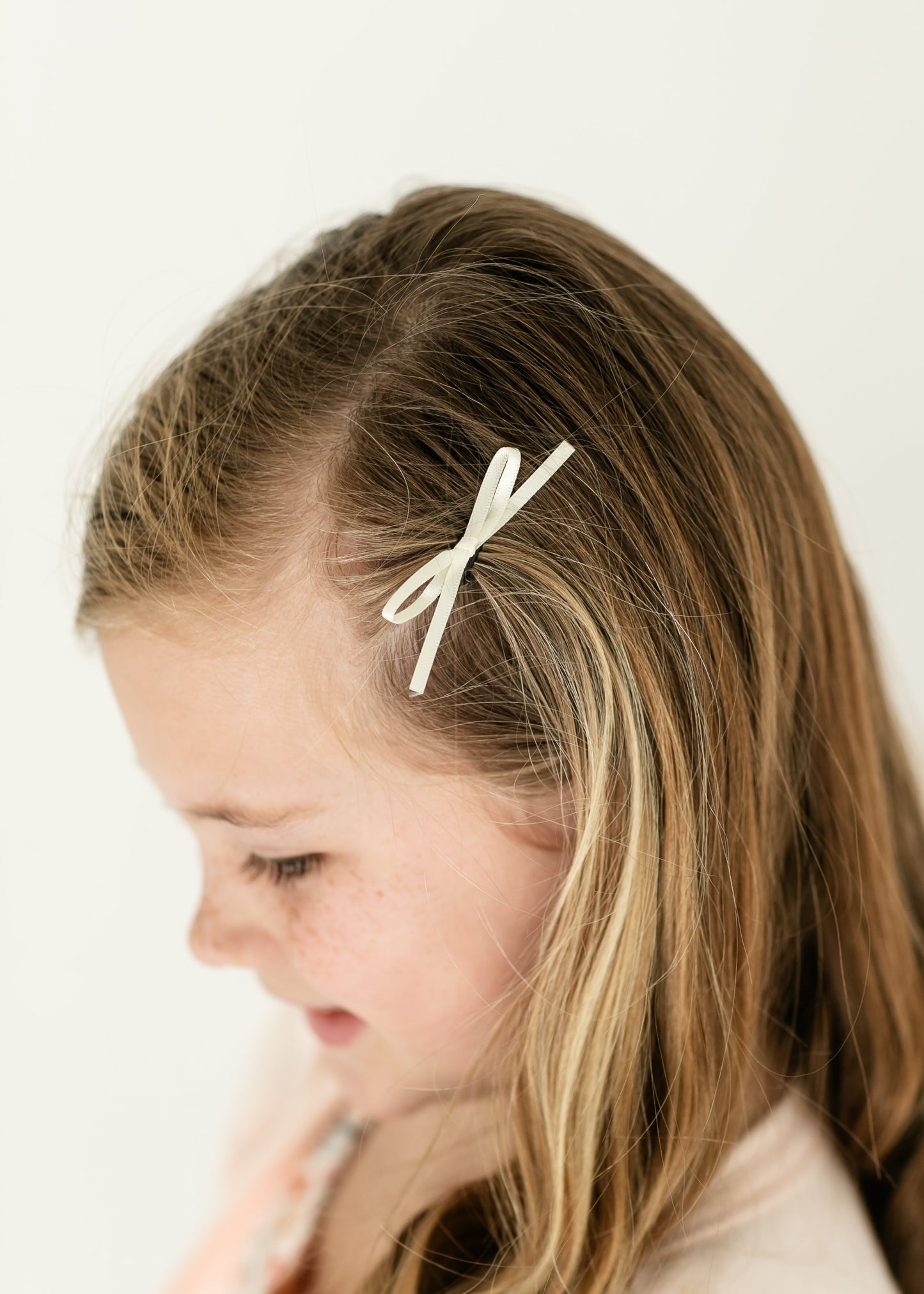 Mini Bow Clip 6pc