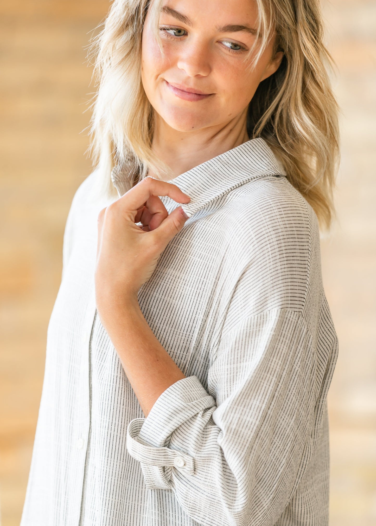 Sadie & Sage® Mojave Duster Shirt Midi Dress - FINAL SALE
