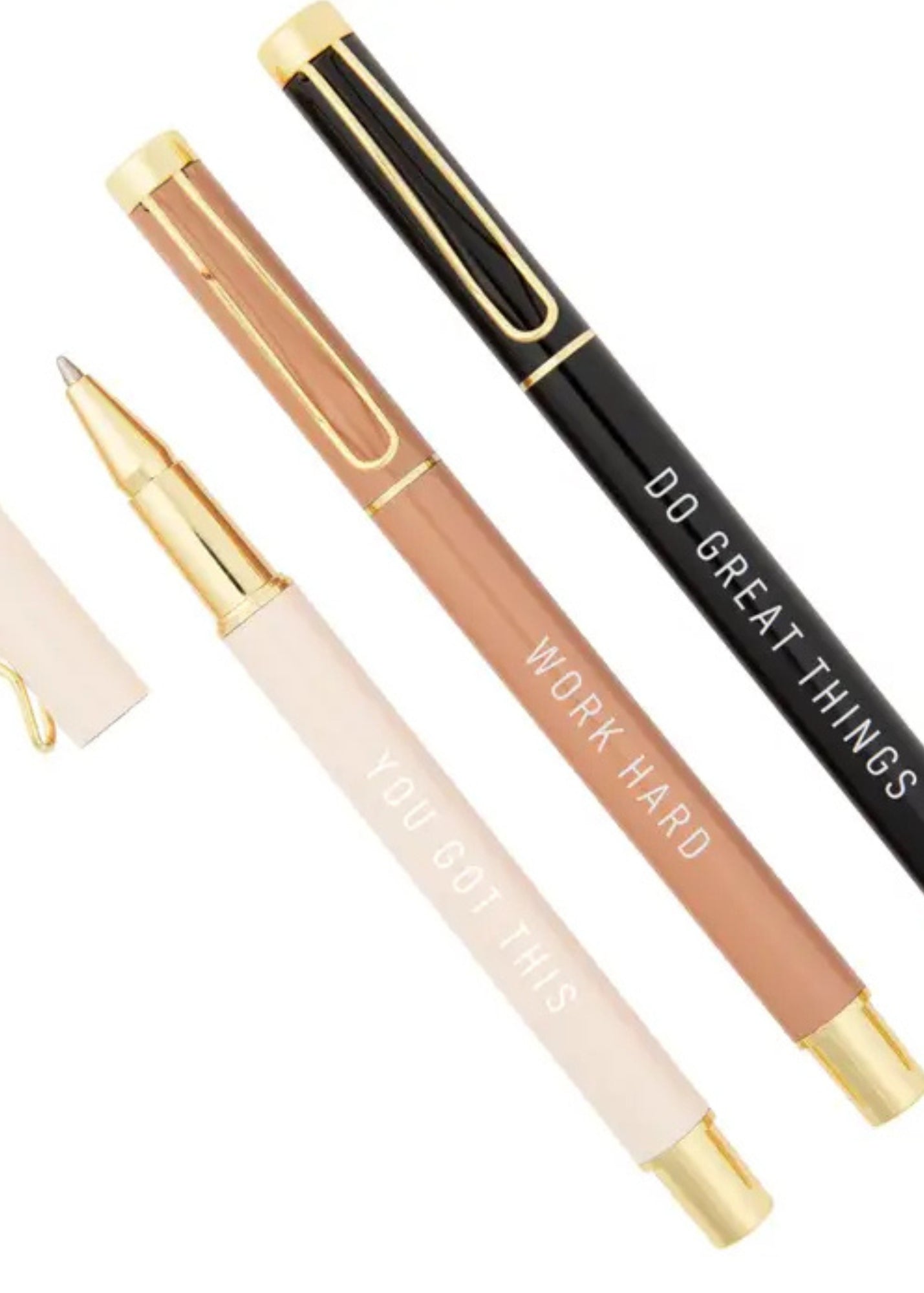 Motivational Metal Pen Set