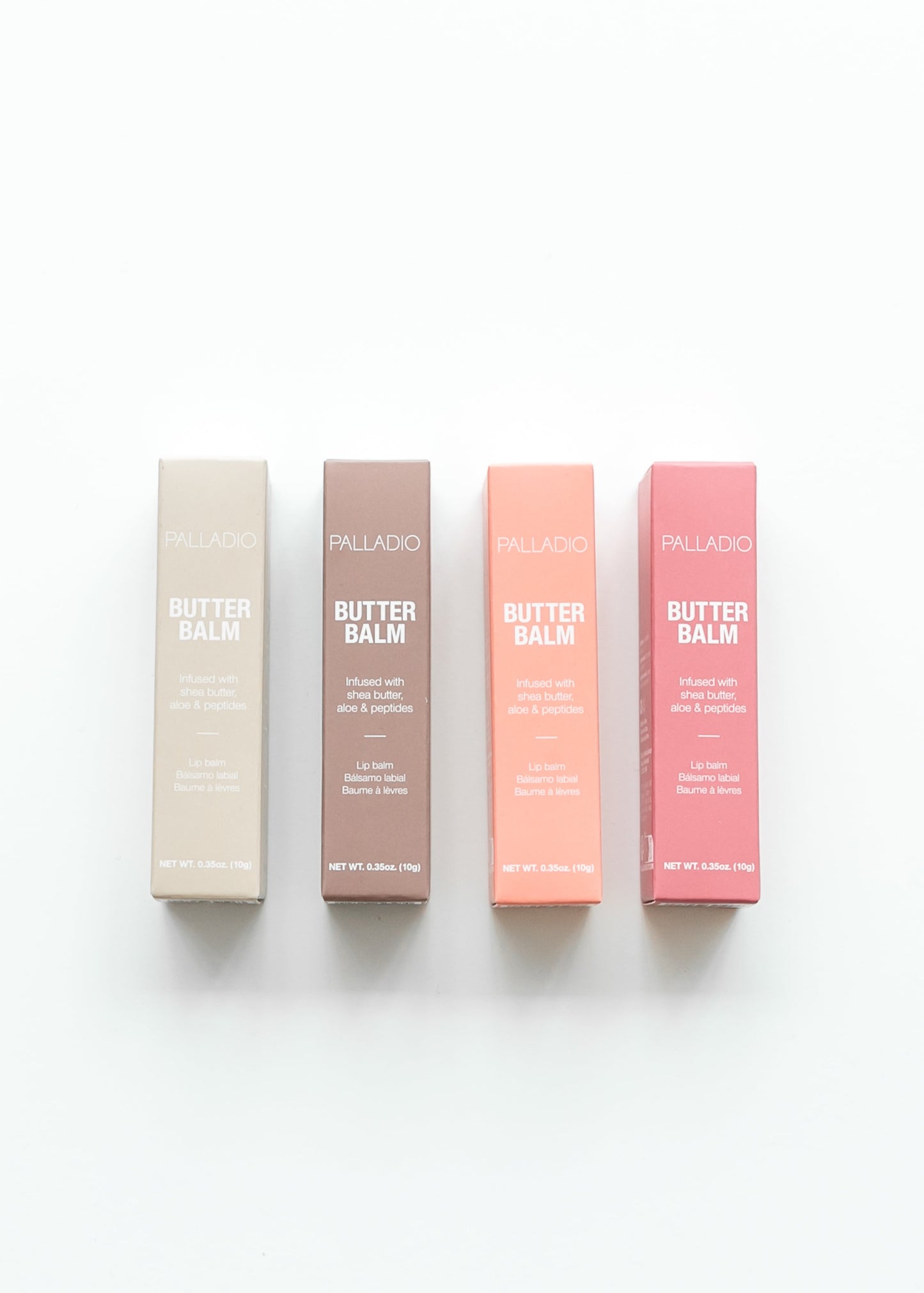 Palladio Butter Balm Hydrating Lip Gloss Peaches & Cream