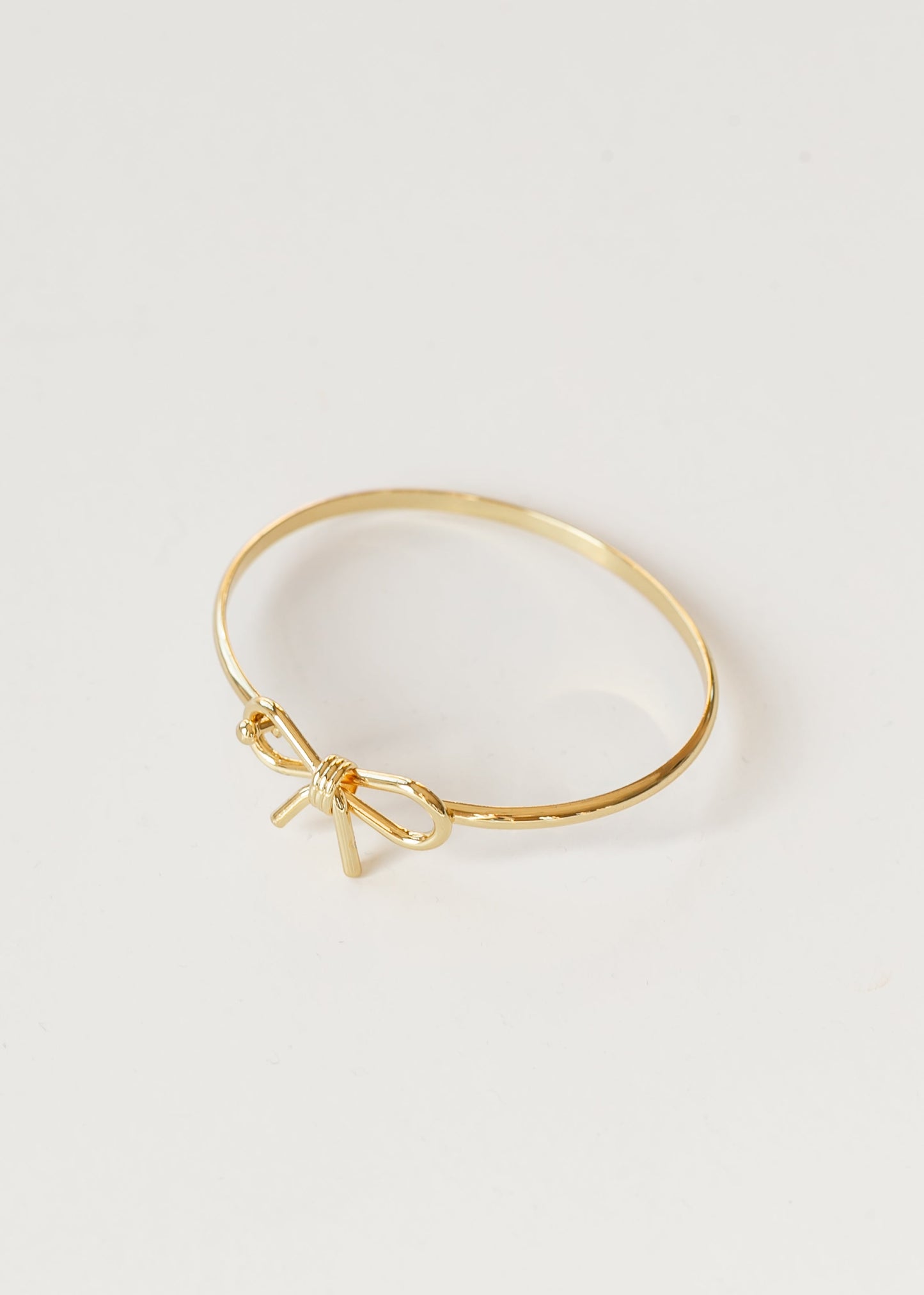 Petite Bow Bangle Bracelet