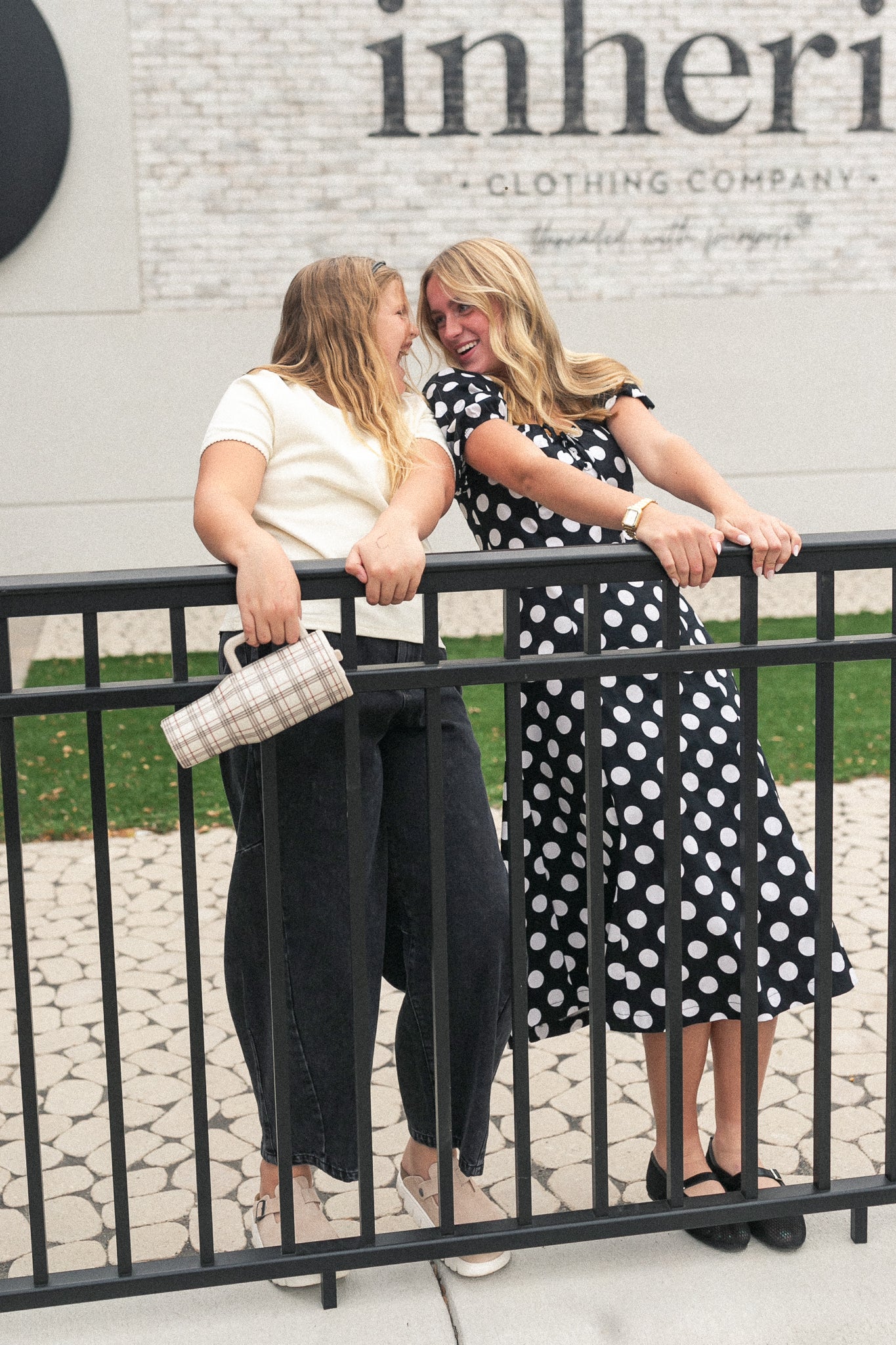 Polka Dot Flare Midi Dress - FINAL SALE