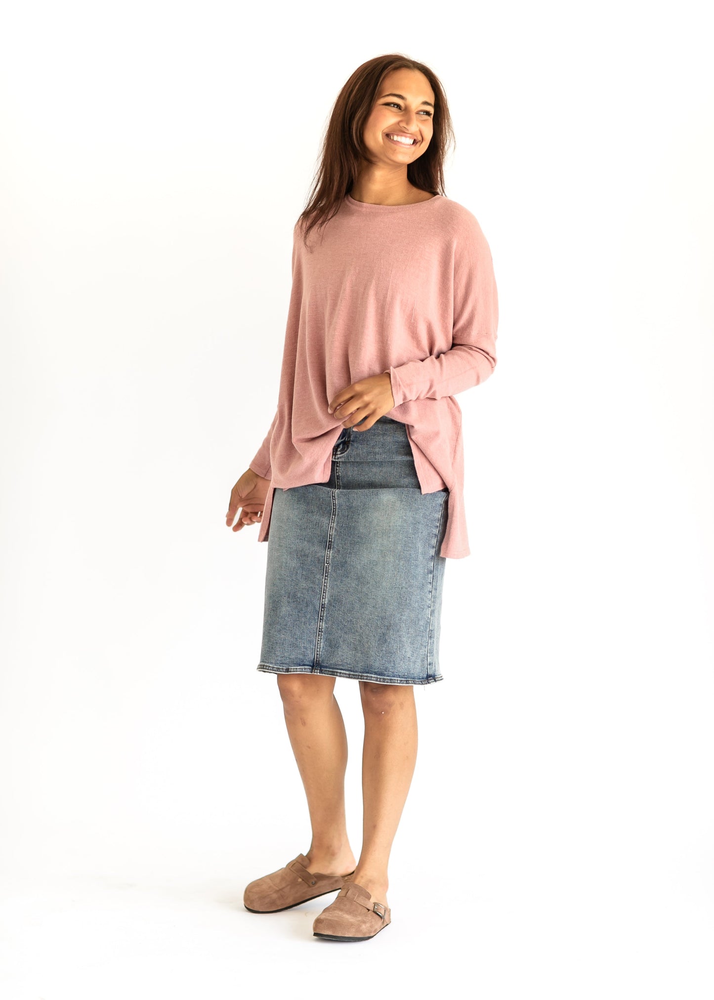 Soft Touch Drop Shoulder Sweater - FINAL SALE