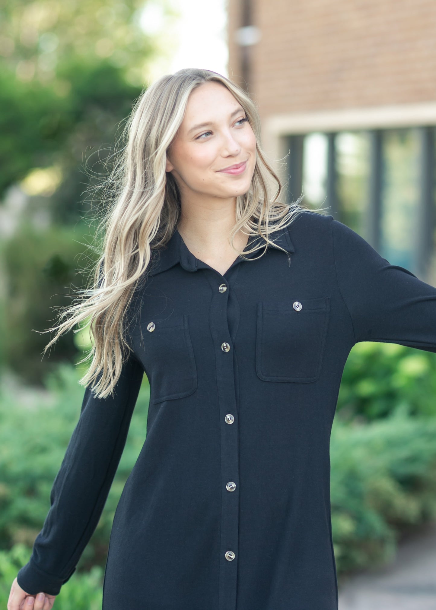 Teagan Ultra Soft Shirt Dress