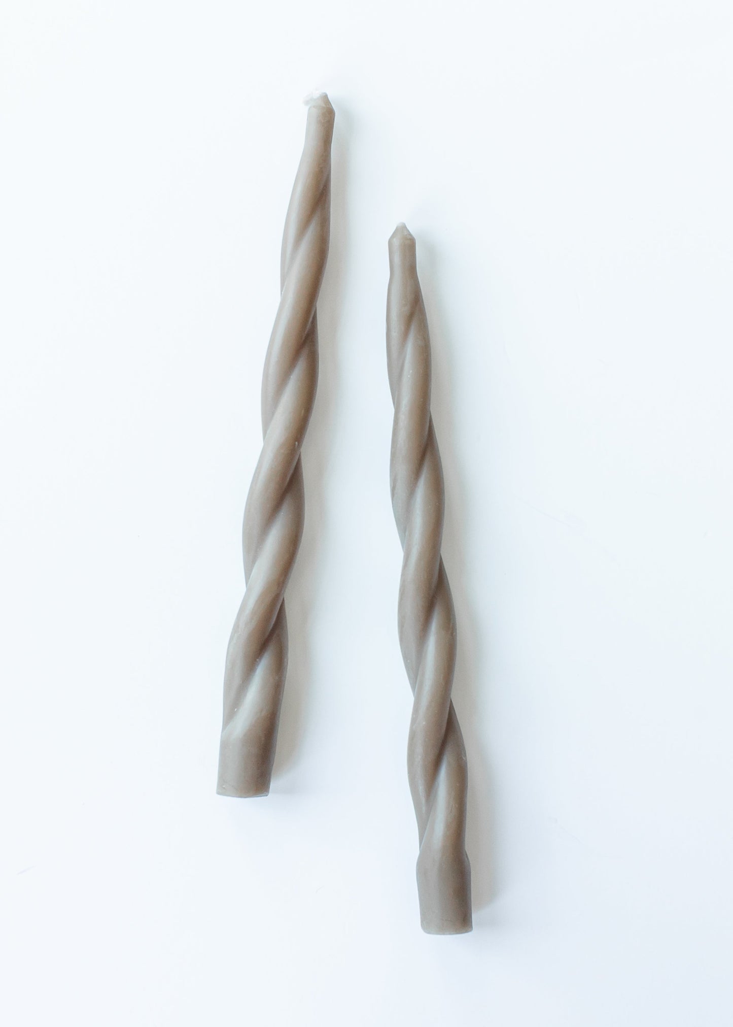 Twisted Taper Candle Set of 2 - FINAL SALE