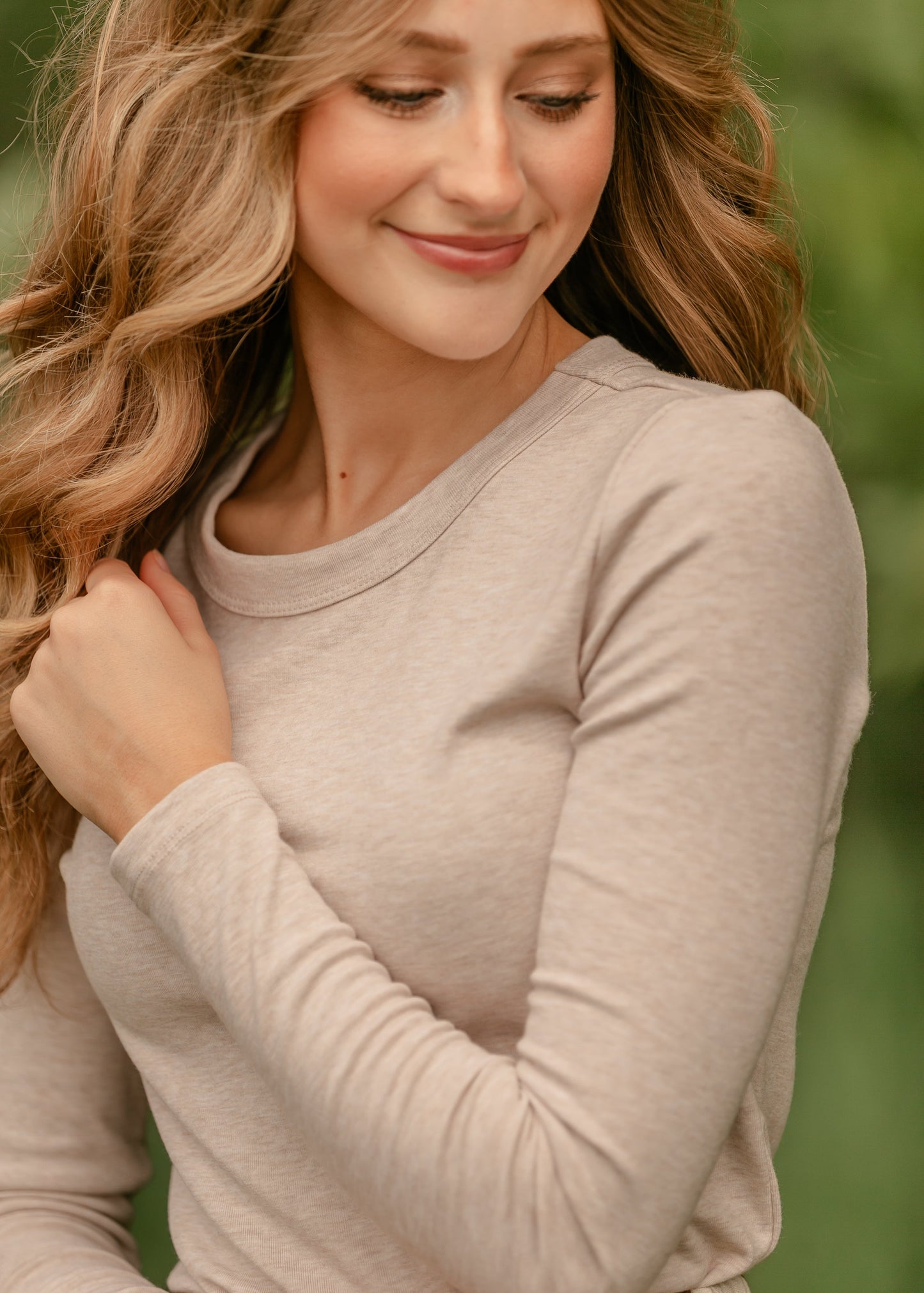 Ultra Soft Long Sleeve Knit Top