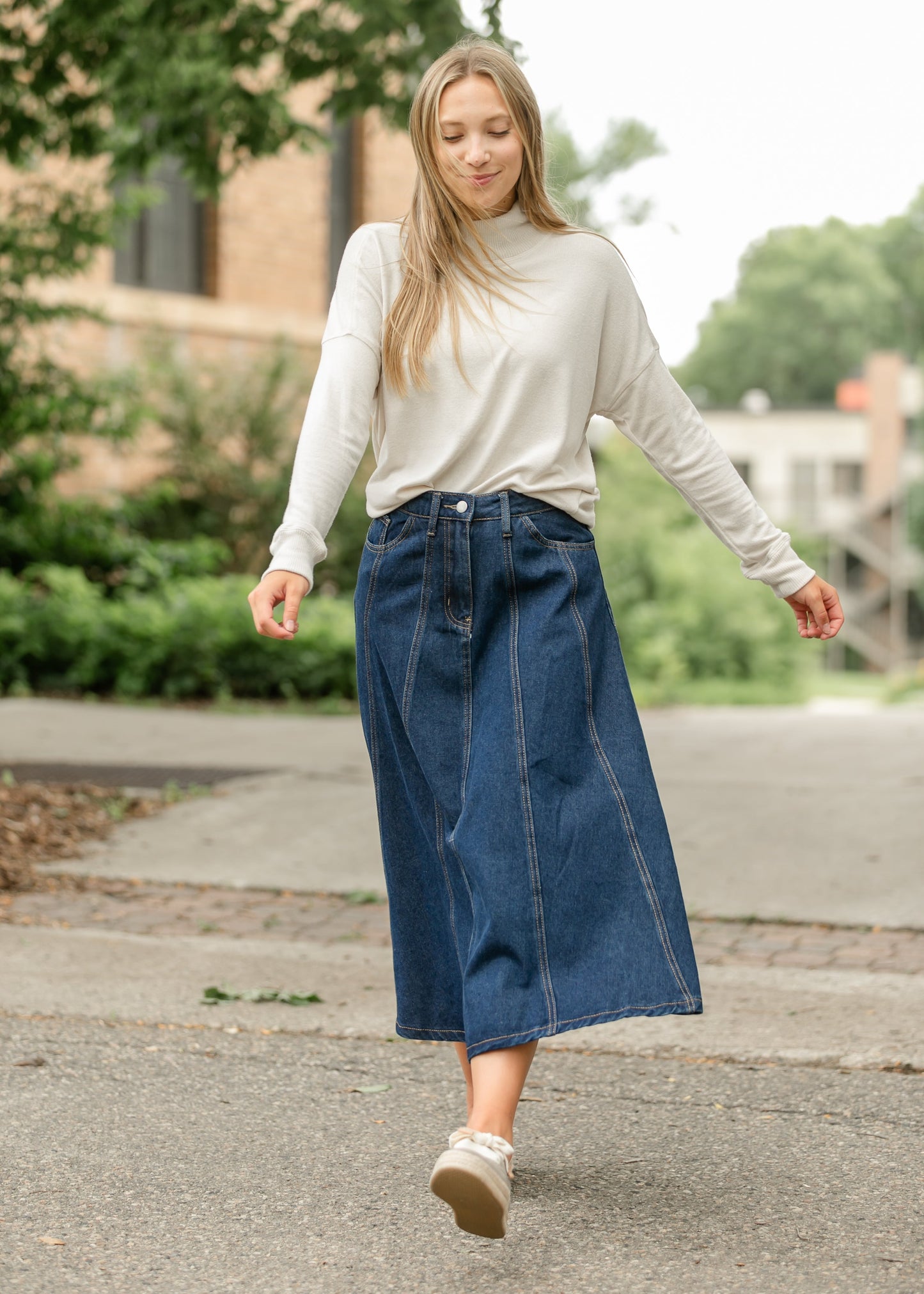 Ultra Soft Turtleneck Tee