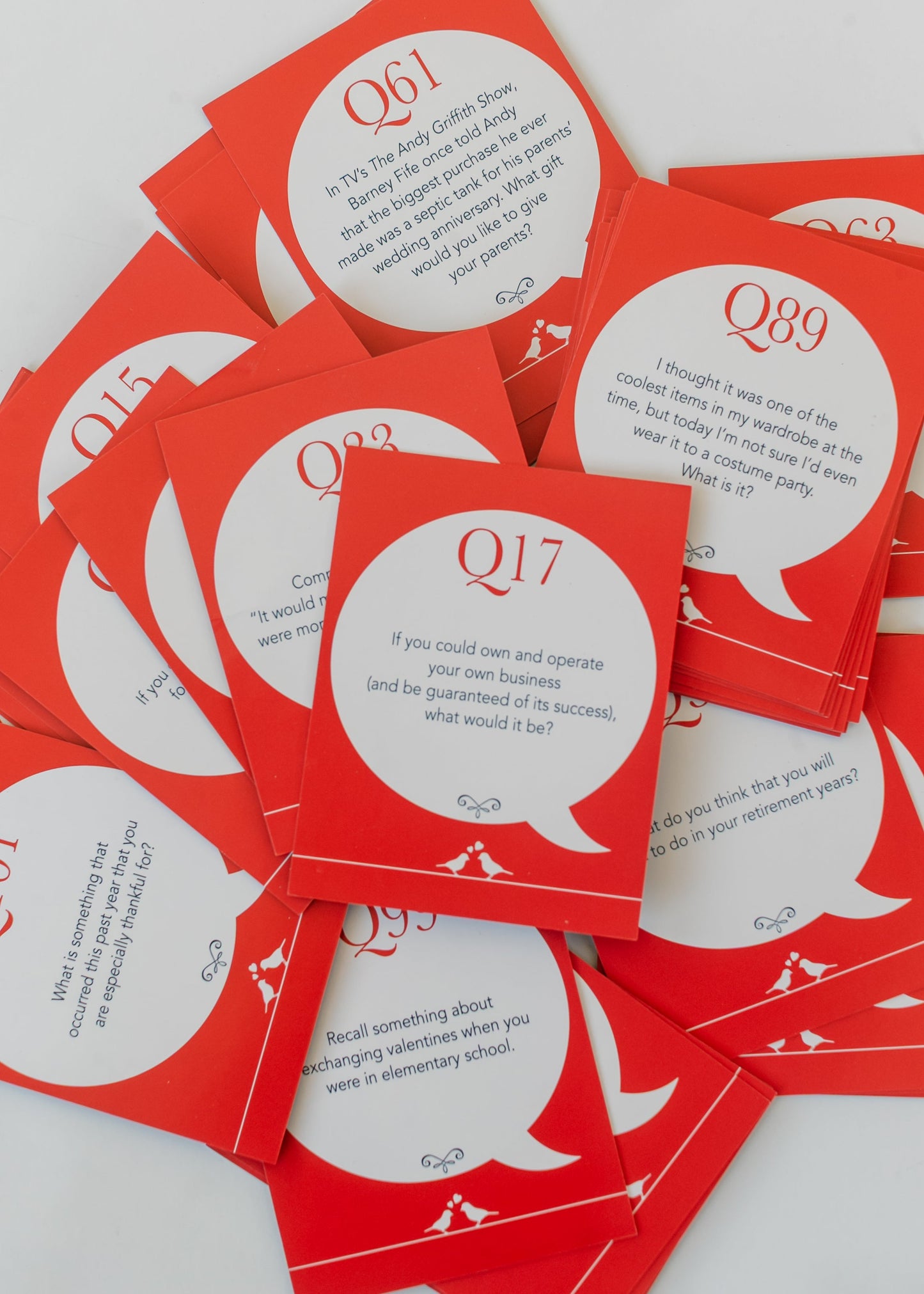 101 Conversation Starters for Couples Cards