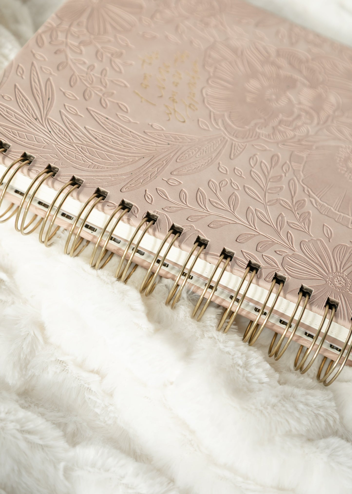 12-Month Undated Spiral Planner Sonora Theme