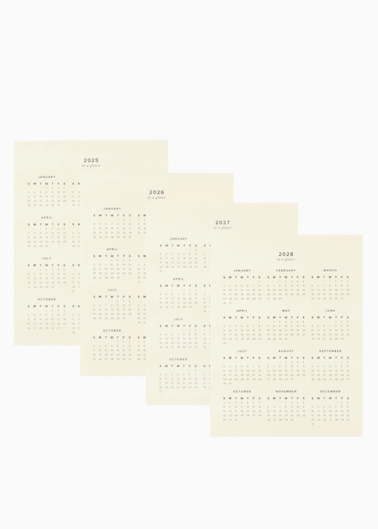 12-Month Undated Spiral Planner Sonora Theme