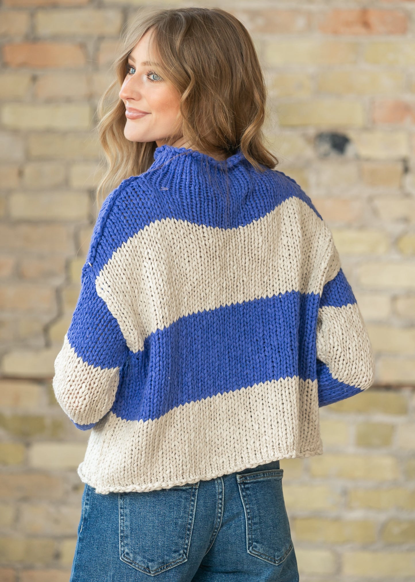 Free People® Rugby Stripe Opal Sweater