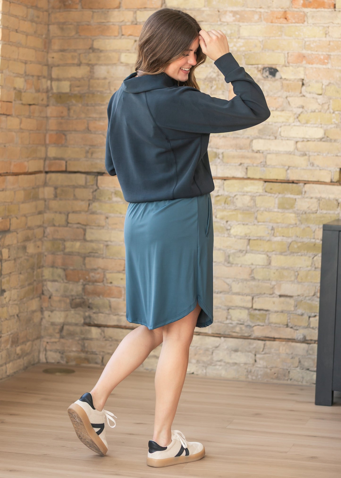 Black Laguna Half Zip Pullover