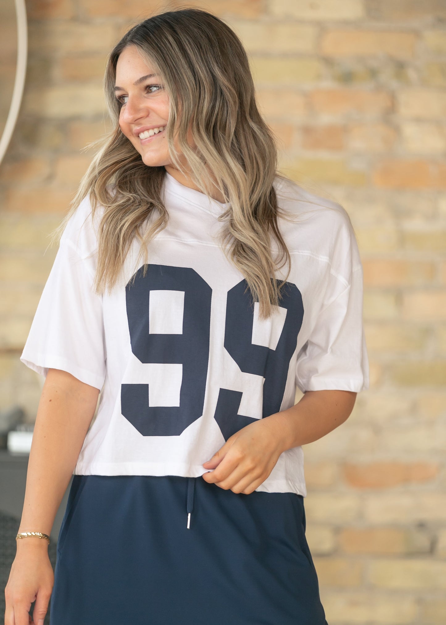 Olivia Short Sleeve V-Neck Top
