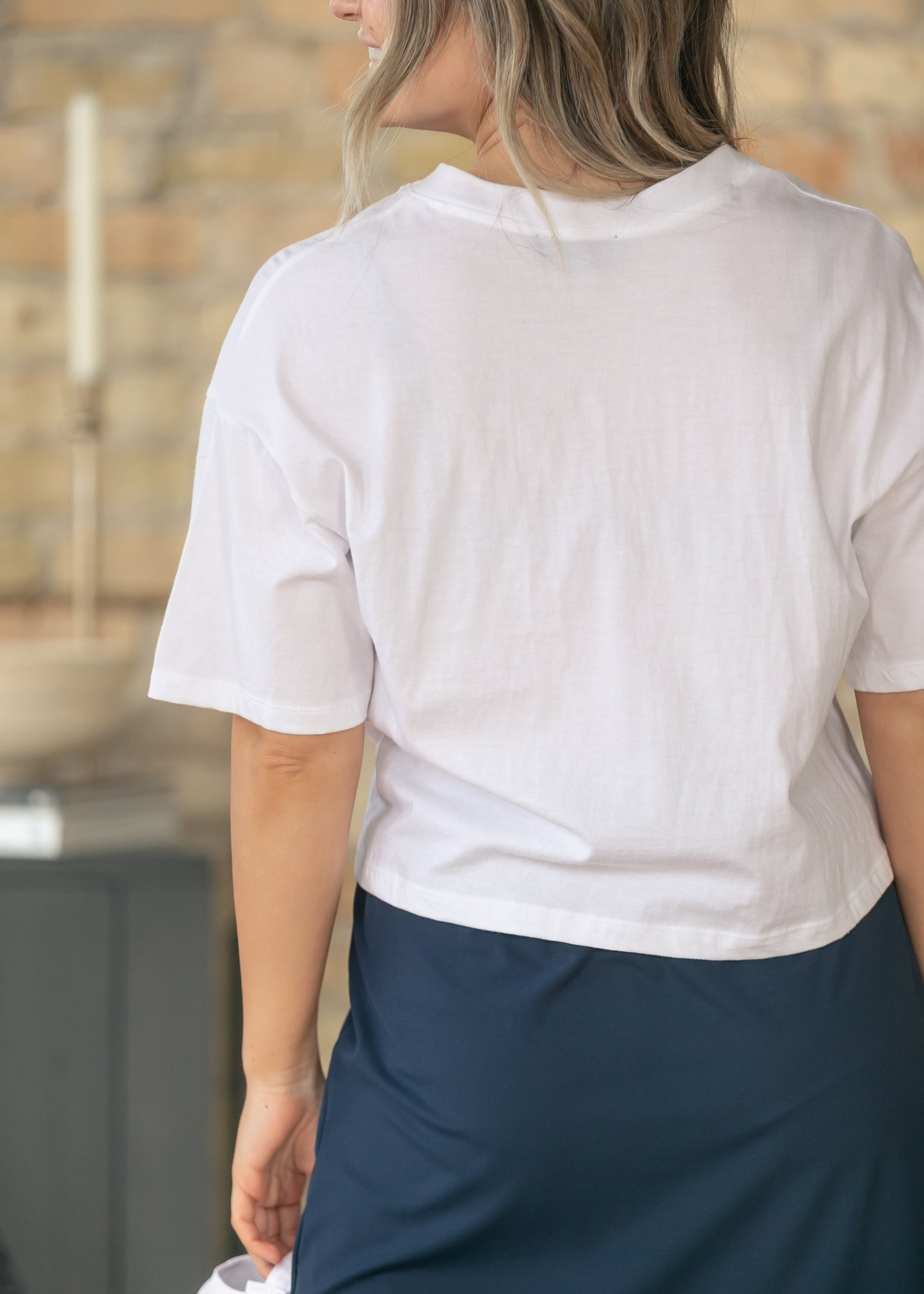 Olivia Short Sleeve V-Neck Top