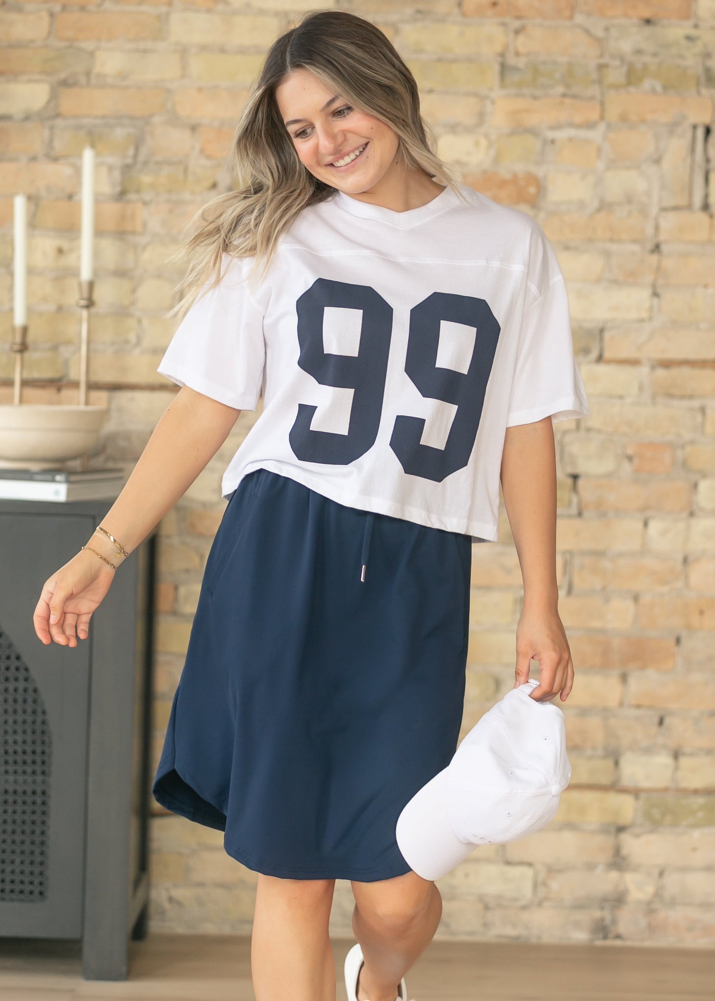 Olivia Short Sleeve V-Neck Top