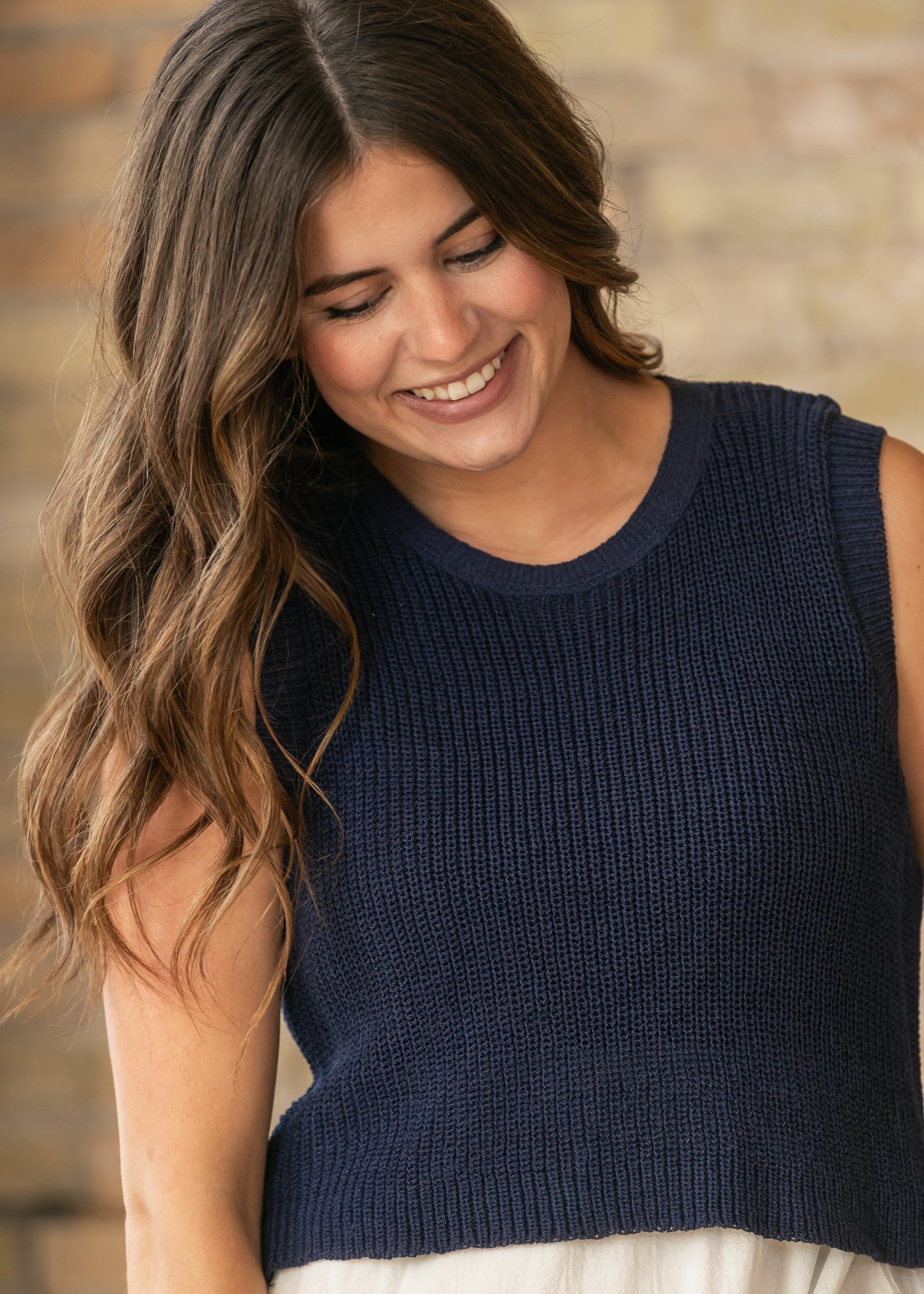 Sleeveless Knit Mix Media Maxi Dress