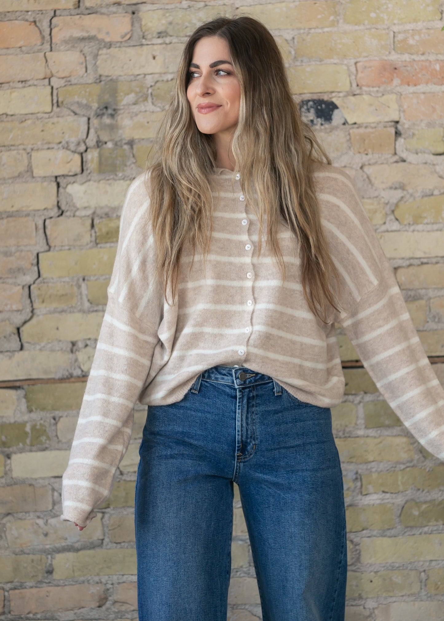 Things Between® Stripe Piper Cardigan