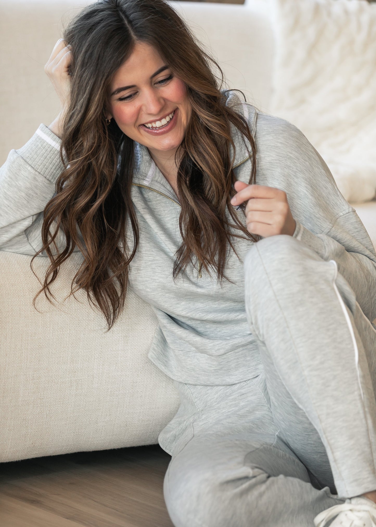 Varley® Bertie Half Zip Sweatshirt