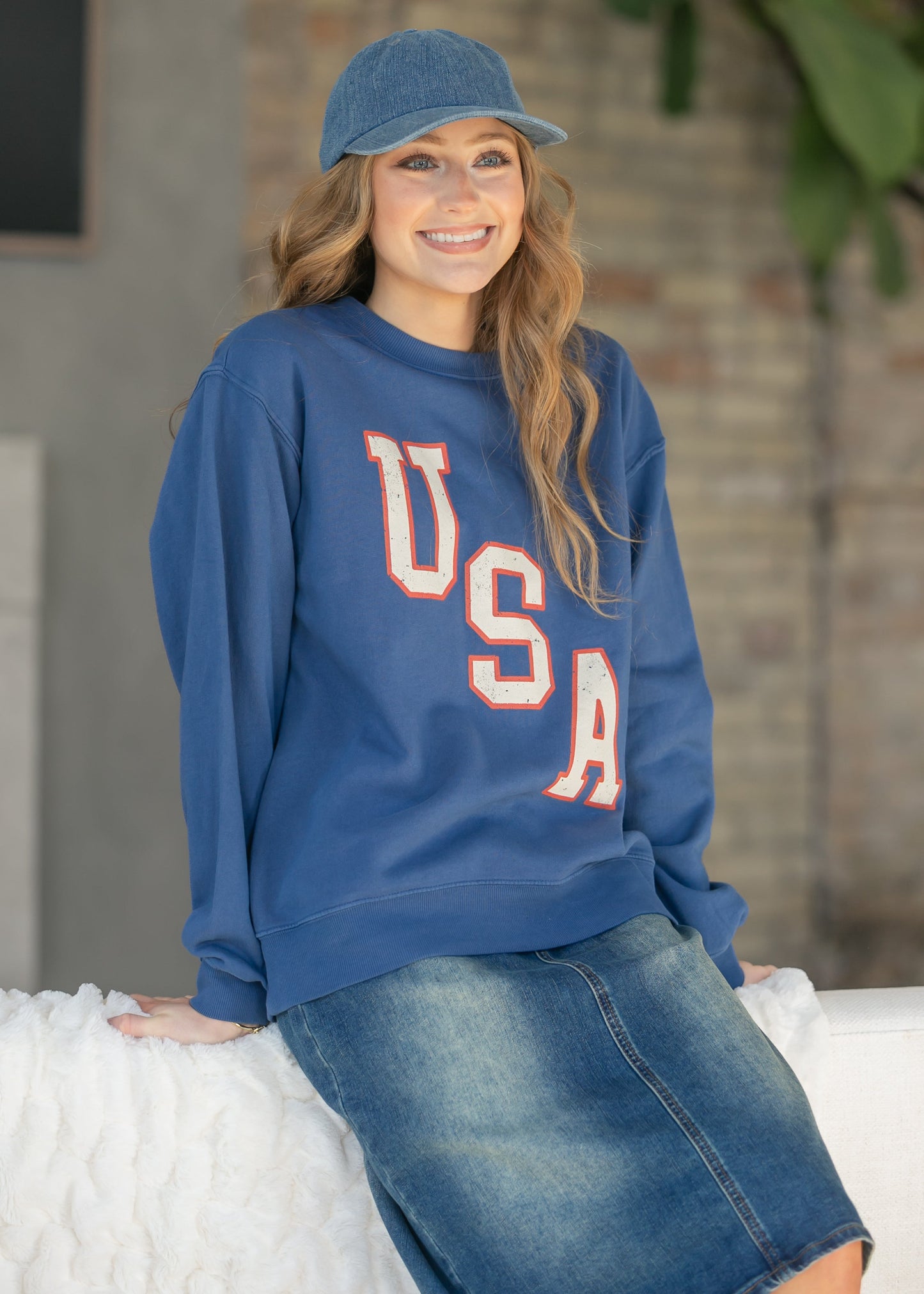 Z Supply® Americana Boyfriend Sweatshirt