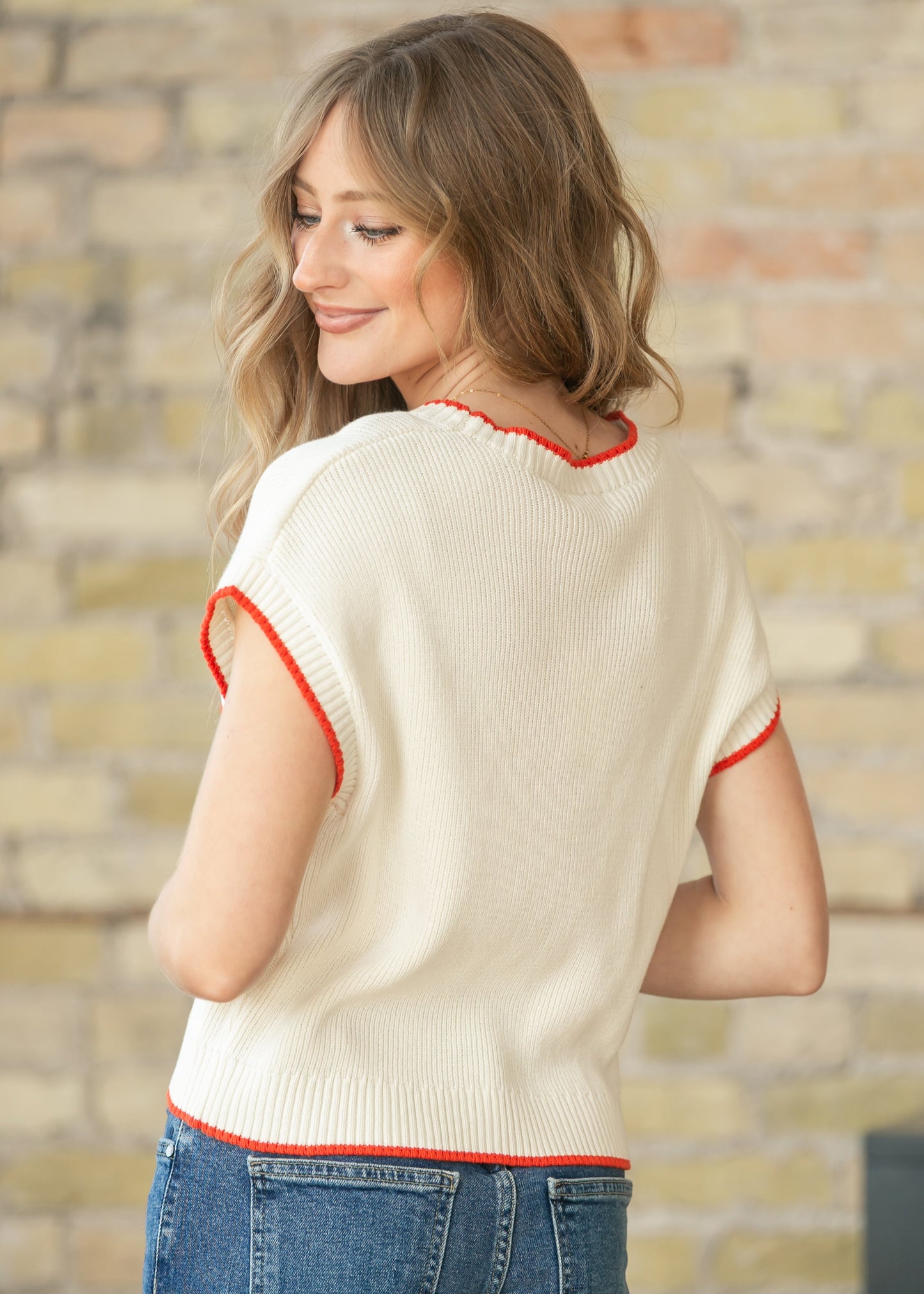 Z Supply® Sleeveless Patriot Sweater