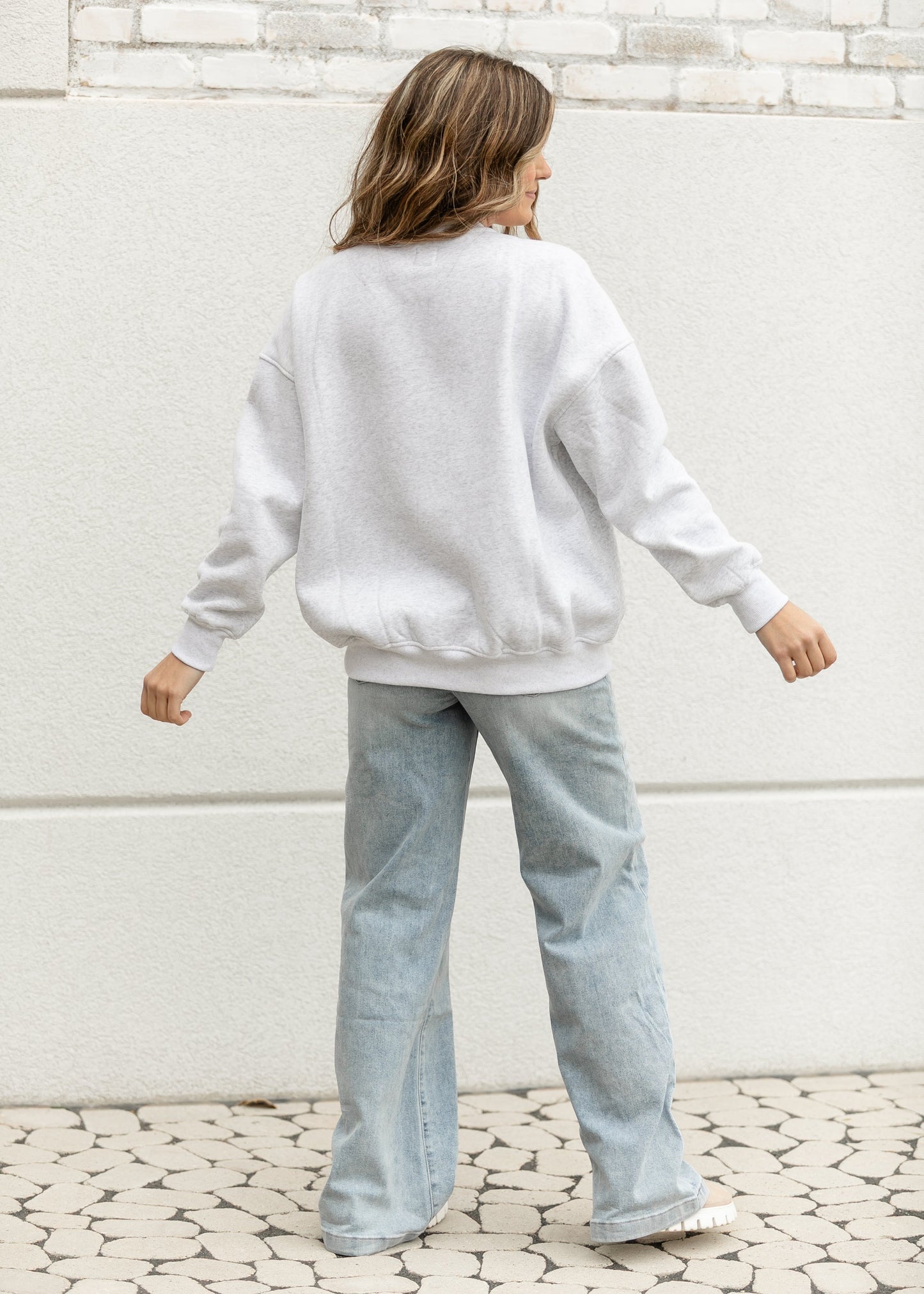 Alaska Embroidered Pullover Sweatshirt