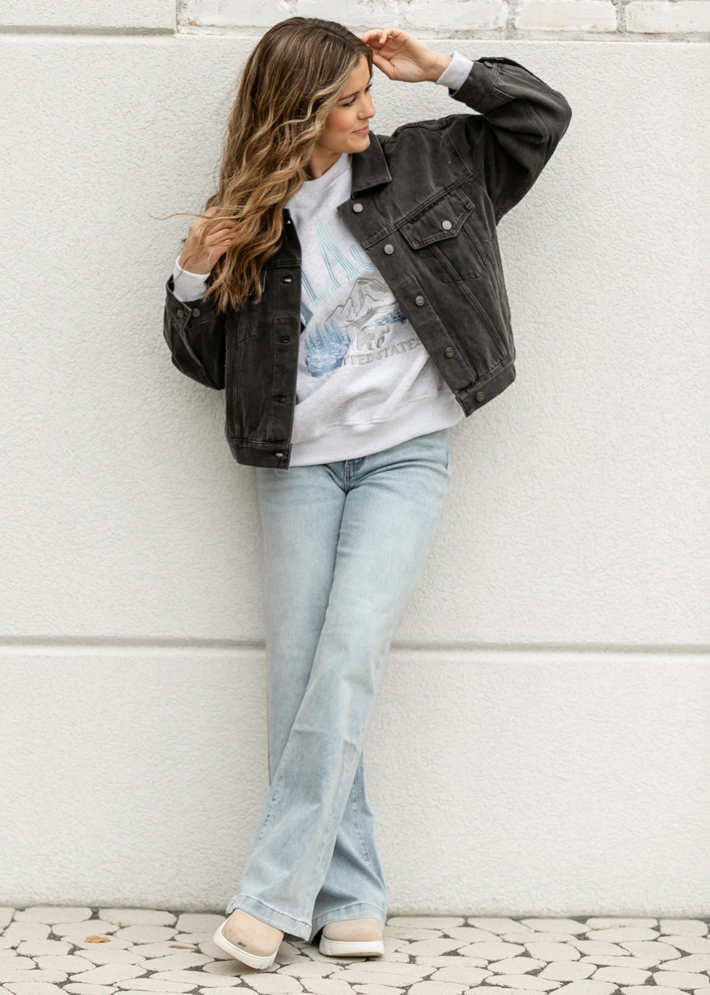 Alaska Embroidered Pullover Sweatshirt
