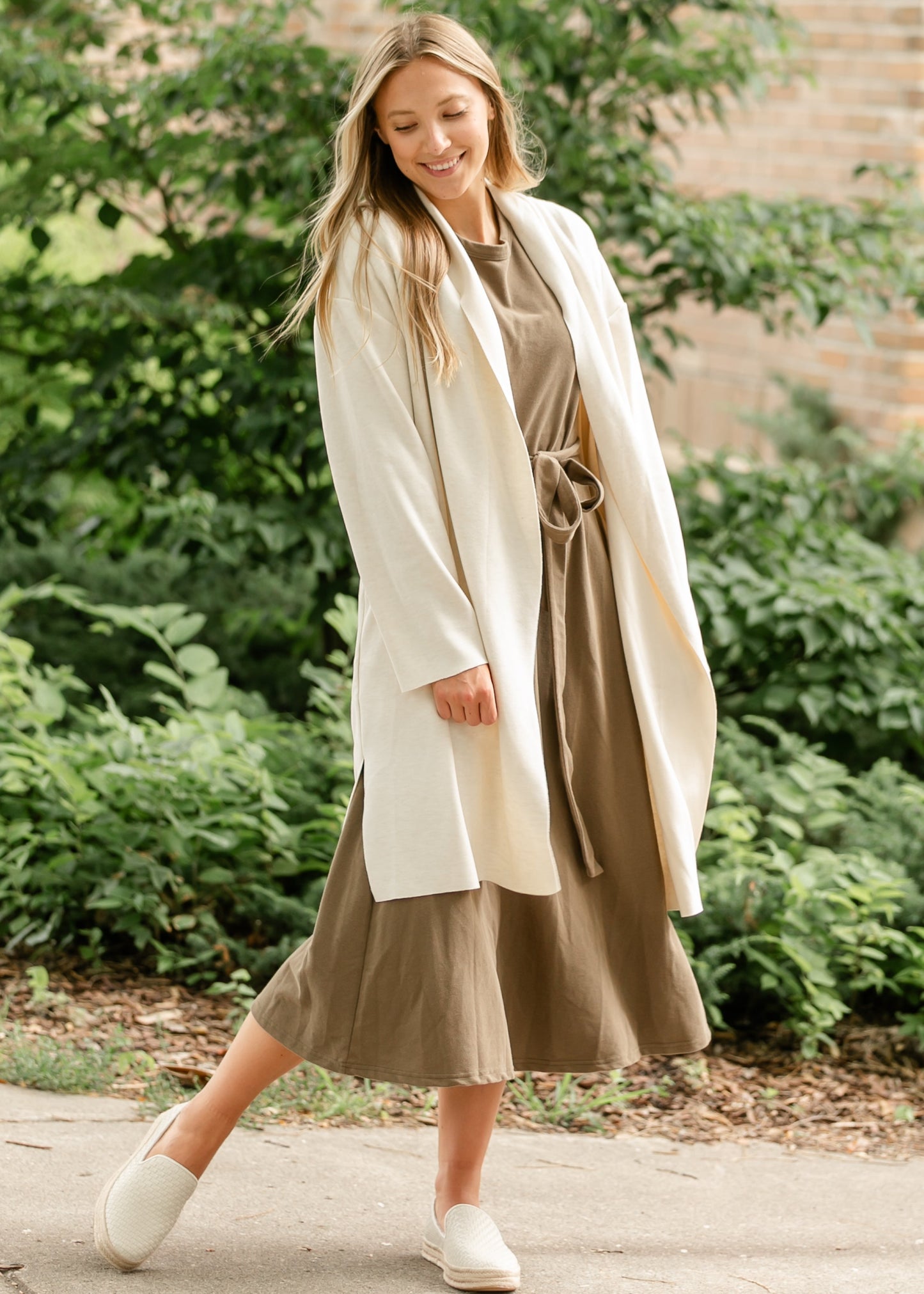Sadie & Sage® Alessia Shawl Collar Open Coat - FINAL SALE