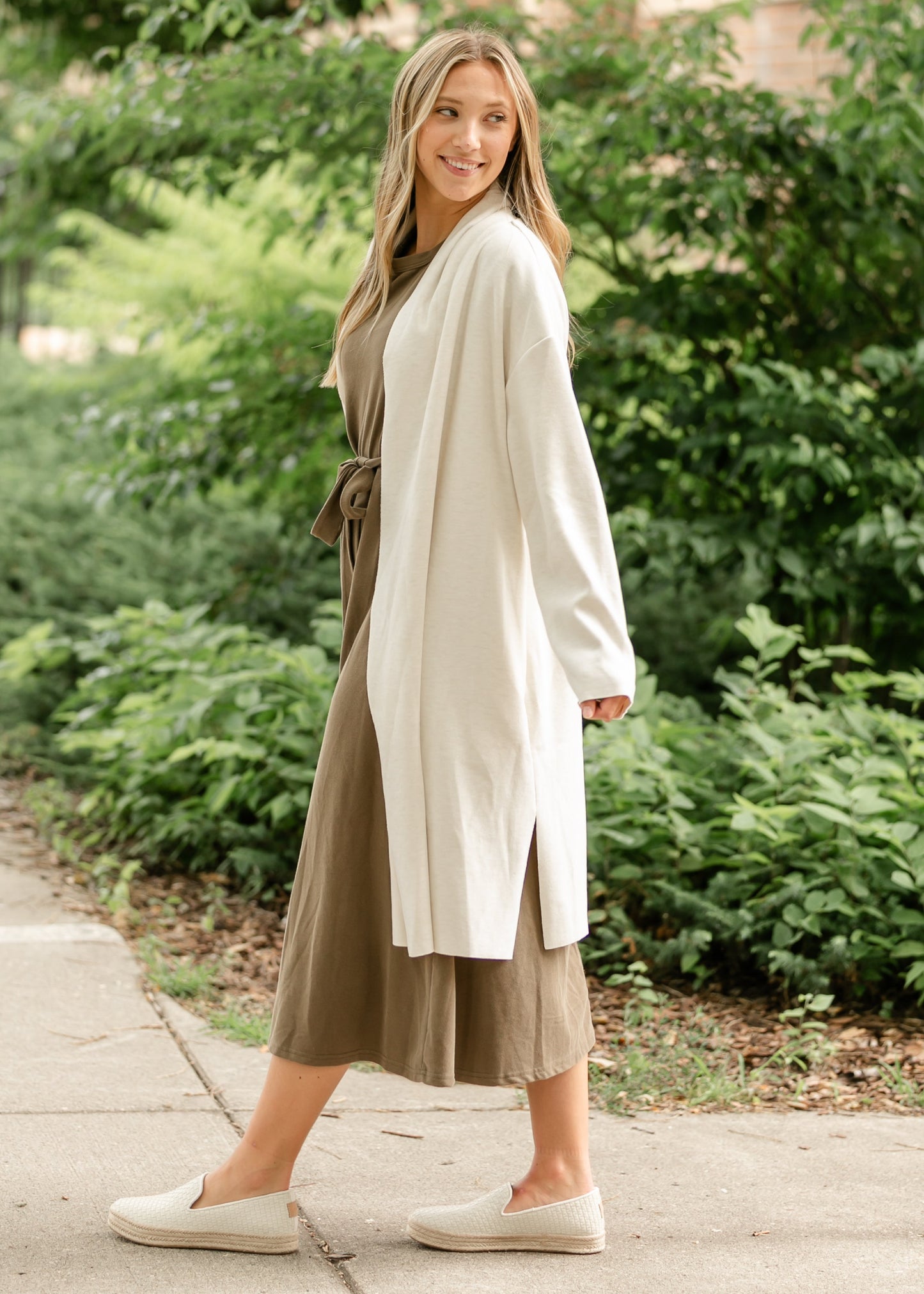 Sadie & Sage® Alessia Shawl Collar Open Coat - FINAL SALE