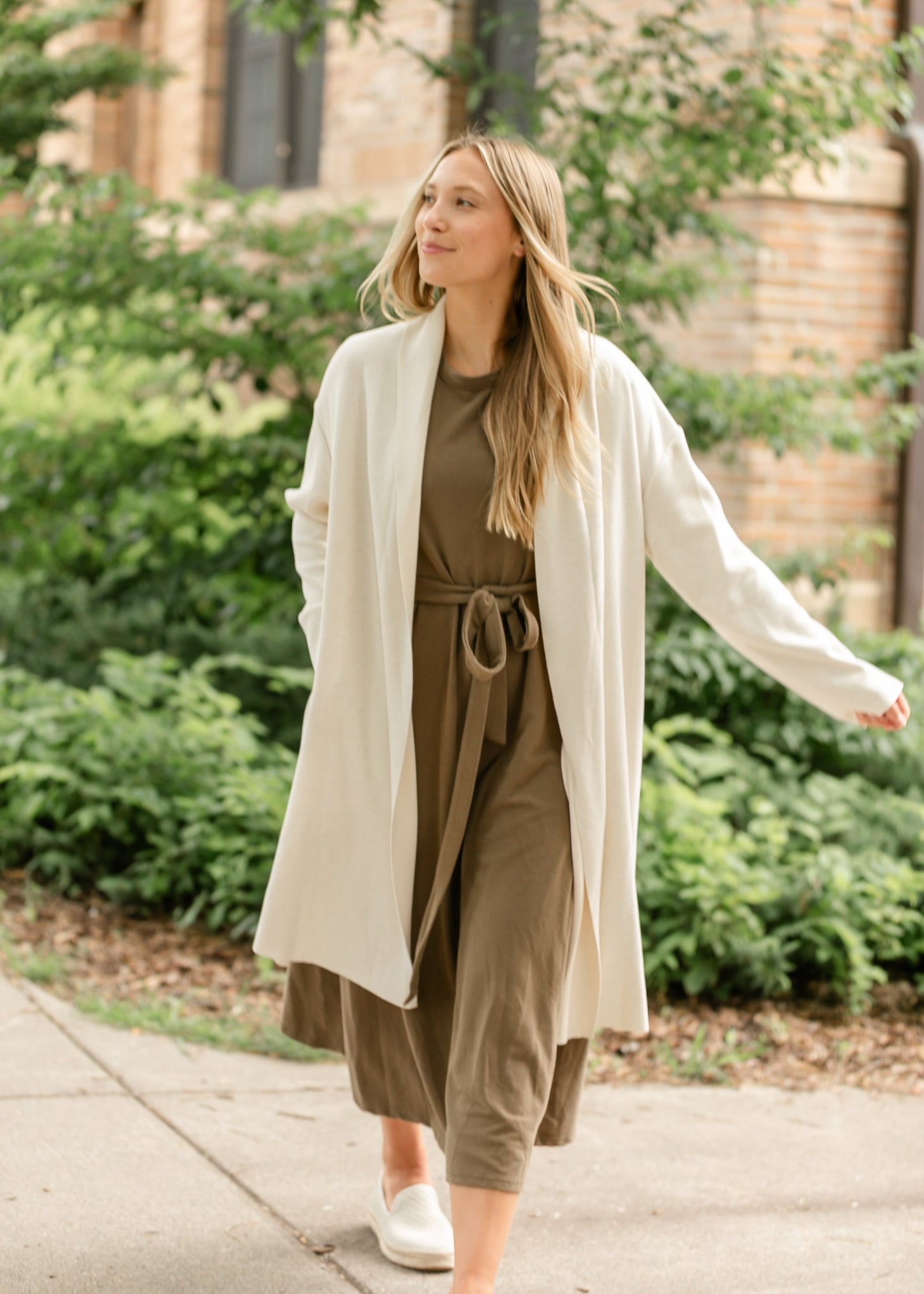 Sadie & Sage® Alessia Shawl Collar Open Coat - FINAL SALE