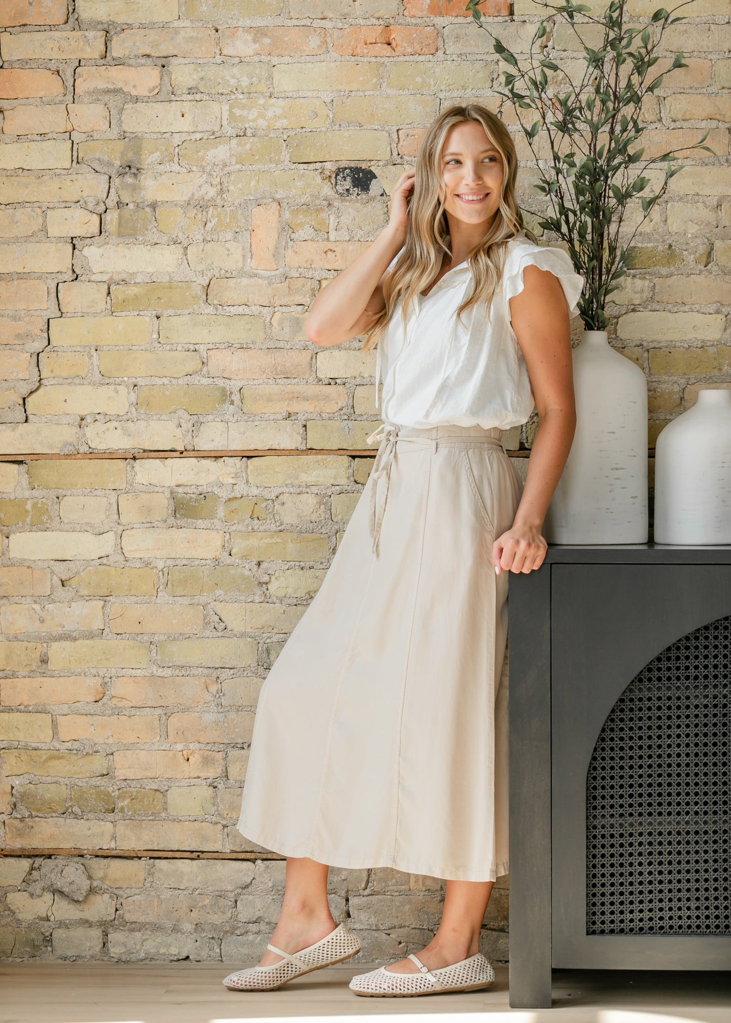 Alice Panel A-line Maxi Skirt - FINAL SALE