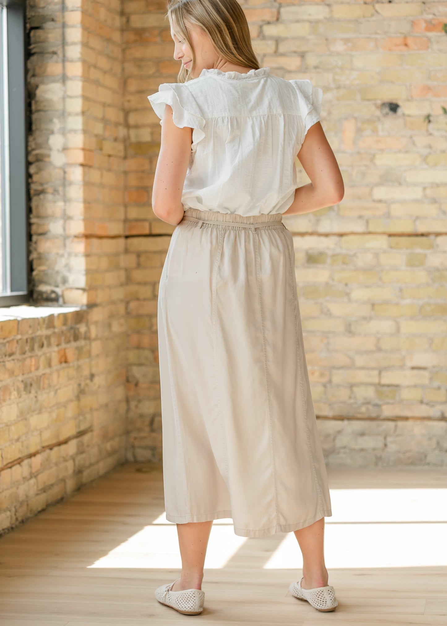 Alice Panel A-line Maxi Skirt - FINAL SALE