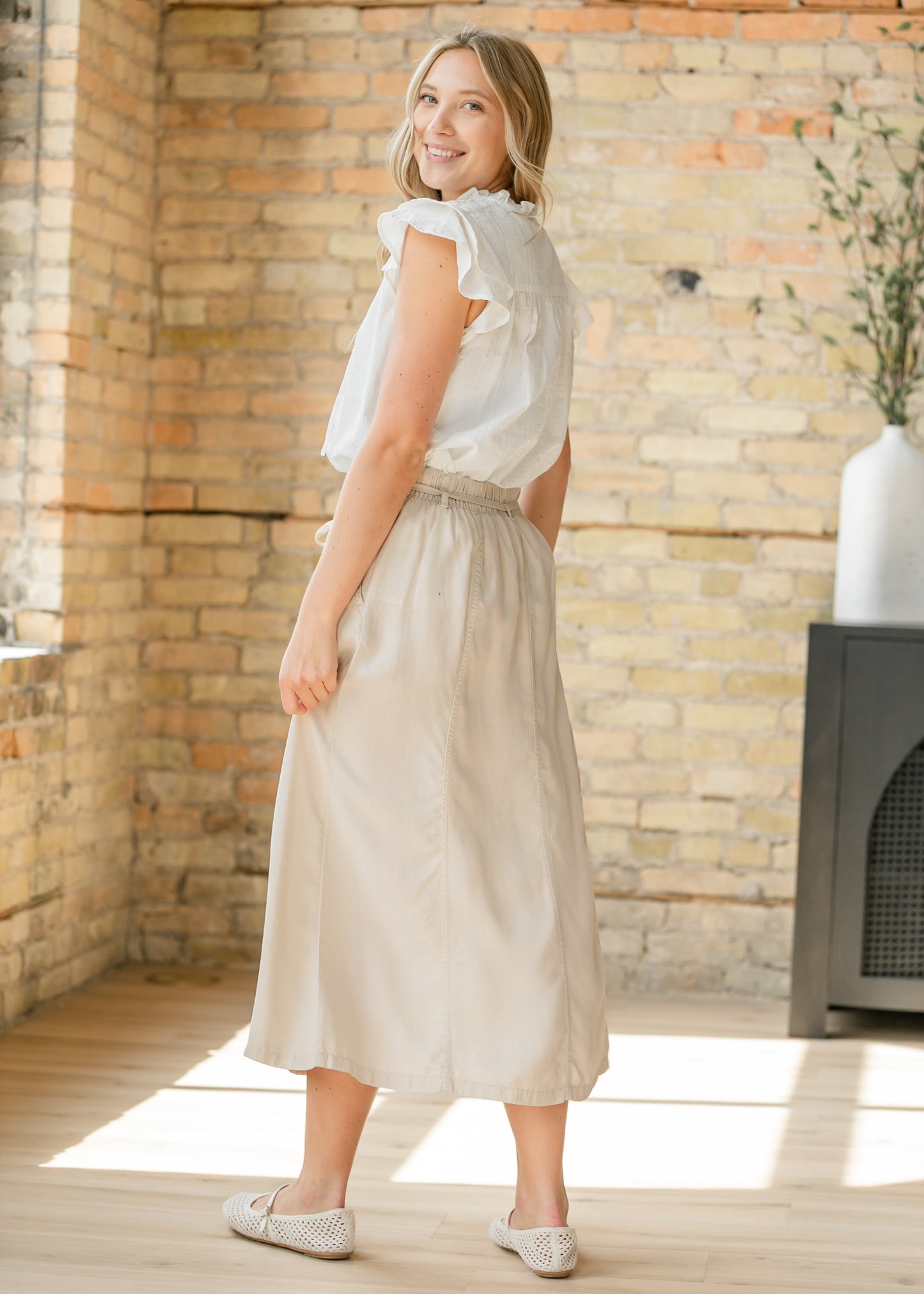 Alice Panel A-line Maxi Skirt - FINAL SALE