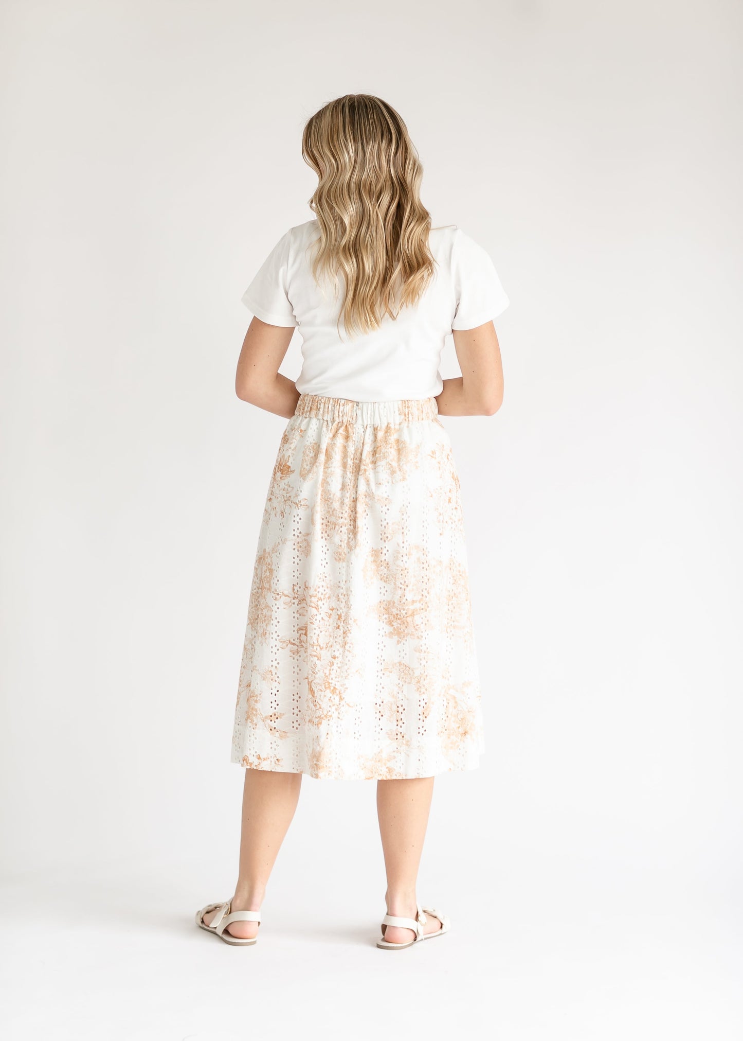 Annette Eyelet A-line Skirt - FINAL SALE