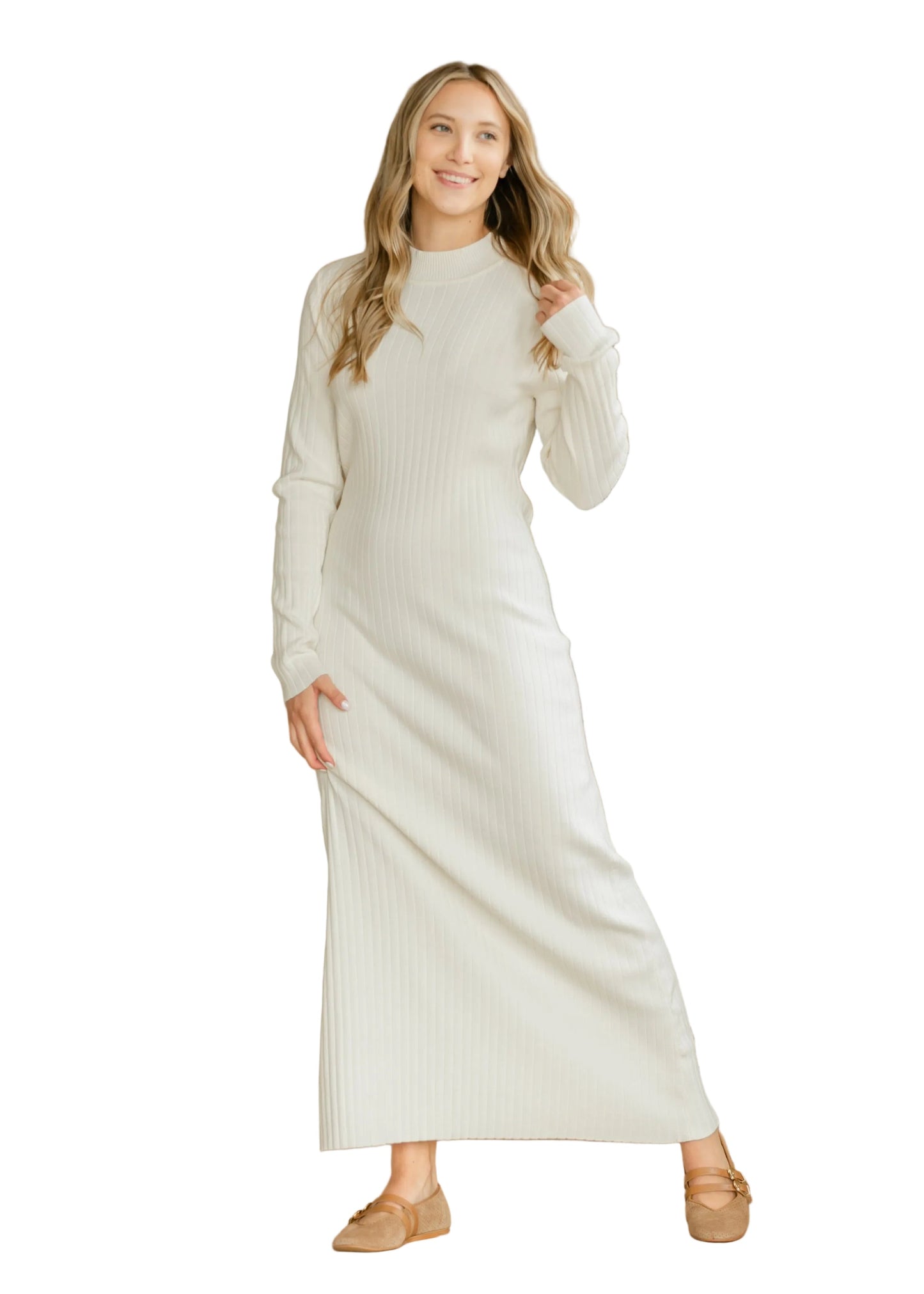 Ashdon Ribbed Maxi Dress  - FINAL SALE