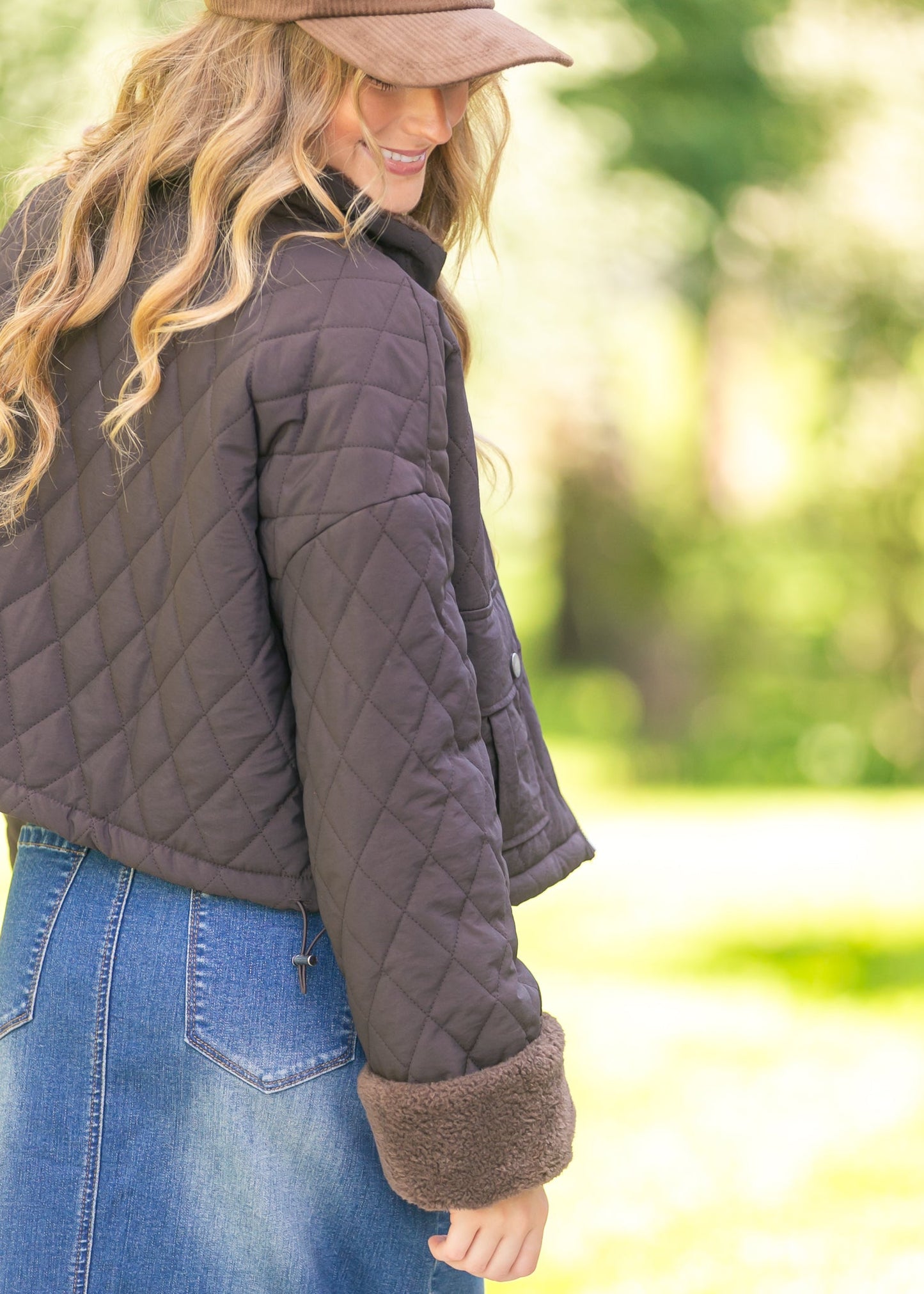 Sadie & Sage® Ashton Quilted Reversible Jacket - FINAL SALE