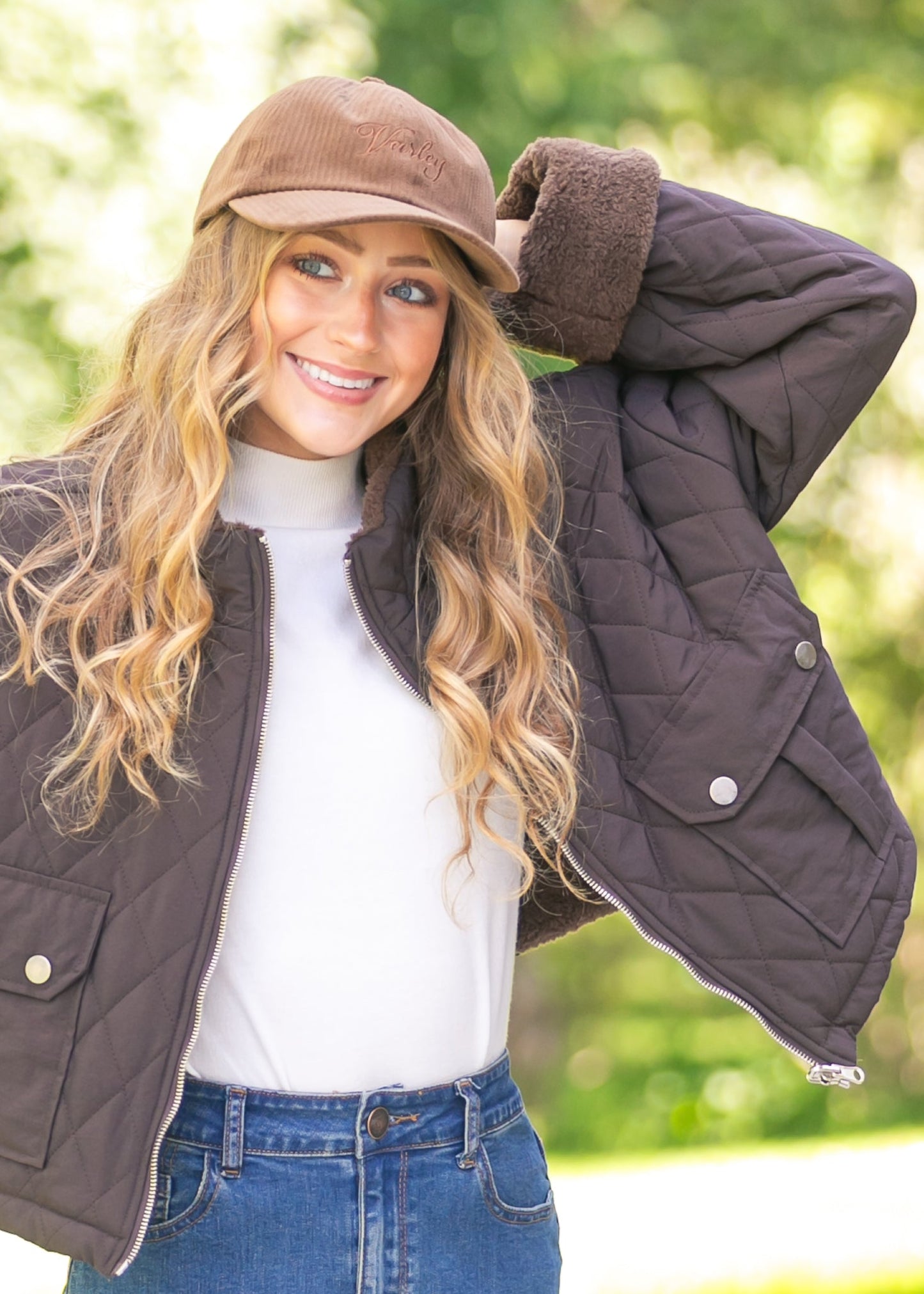 Sadie & Sage® Ashton Quilted Reversible Jacket - FINAL SALE